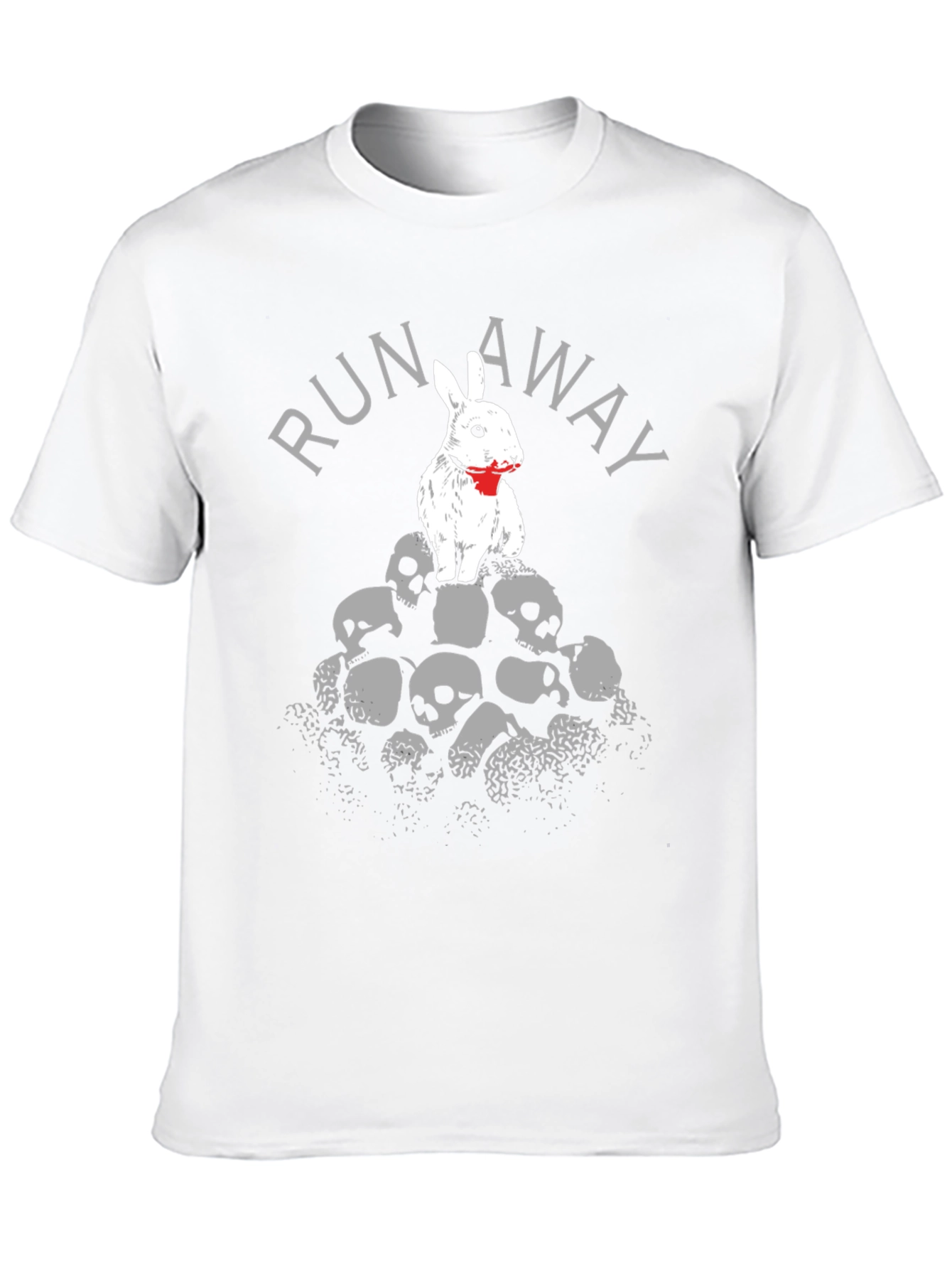 Run Away Bunny T-Shirt - Skull Pile Tee