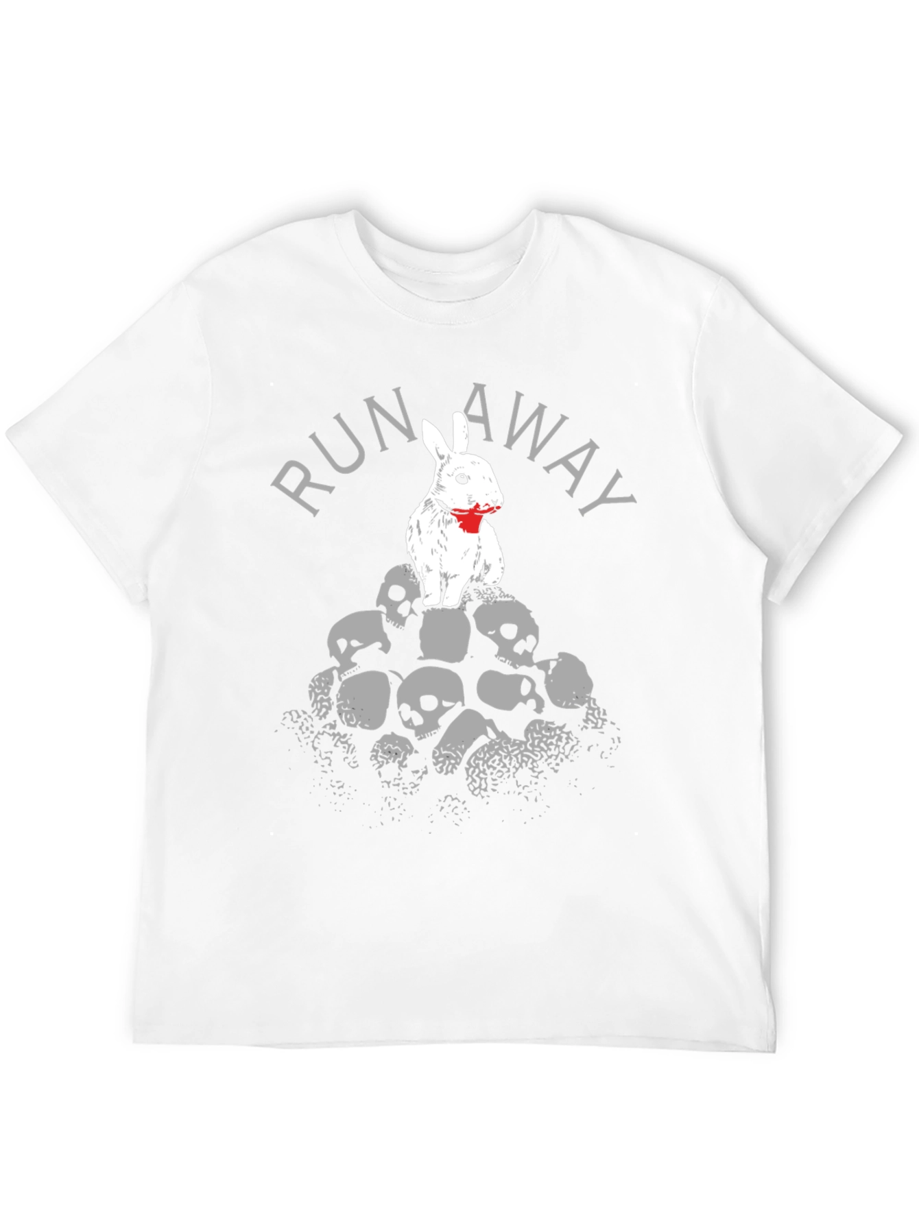 Run Away Bunny T-Shirt - Skull Pile Tee