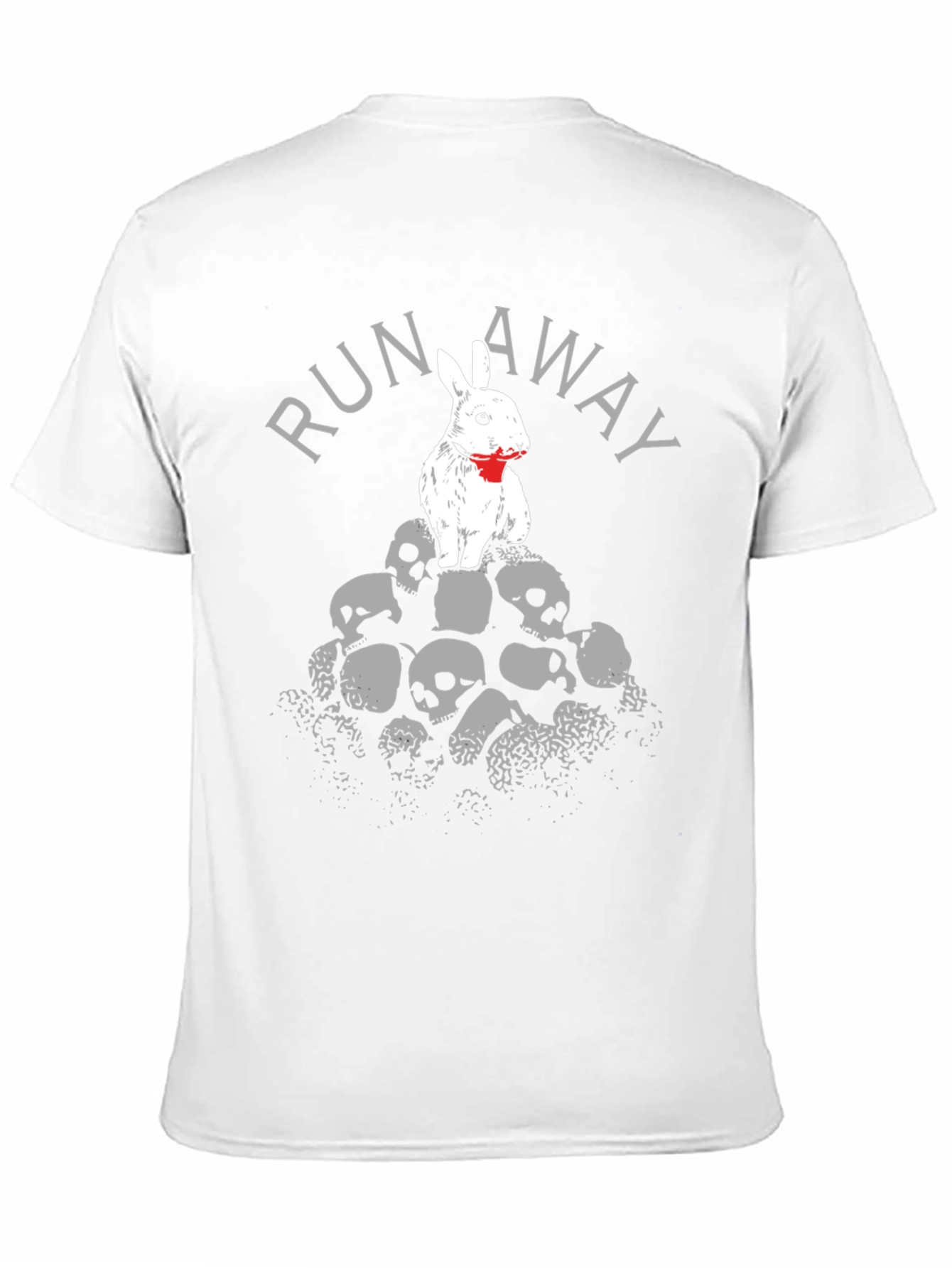 Run Away Bunny T-Shirt - Skull Pile Tee