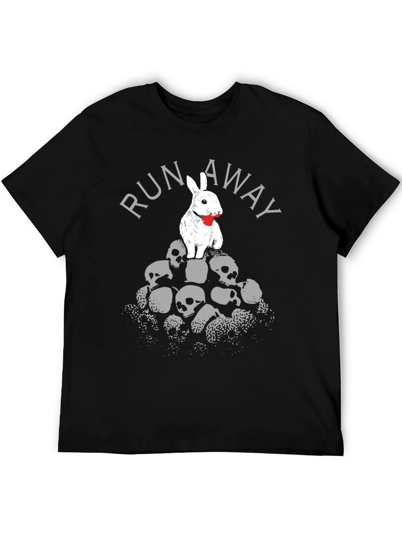 Run Away Bunny T-Shirt - Skull Pile Tee