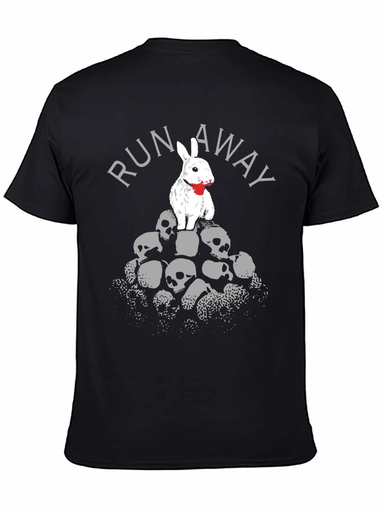 Run Away Bunny T-Shirt - Skull Pile Tee