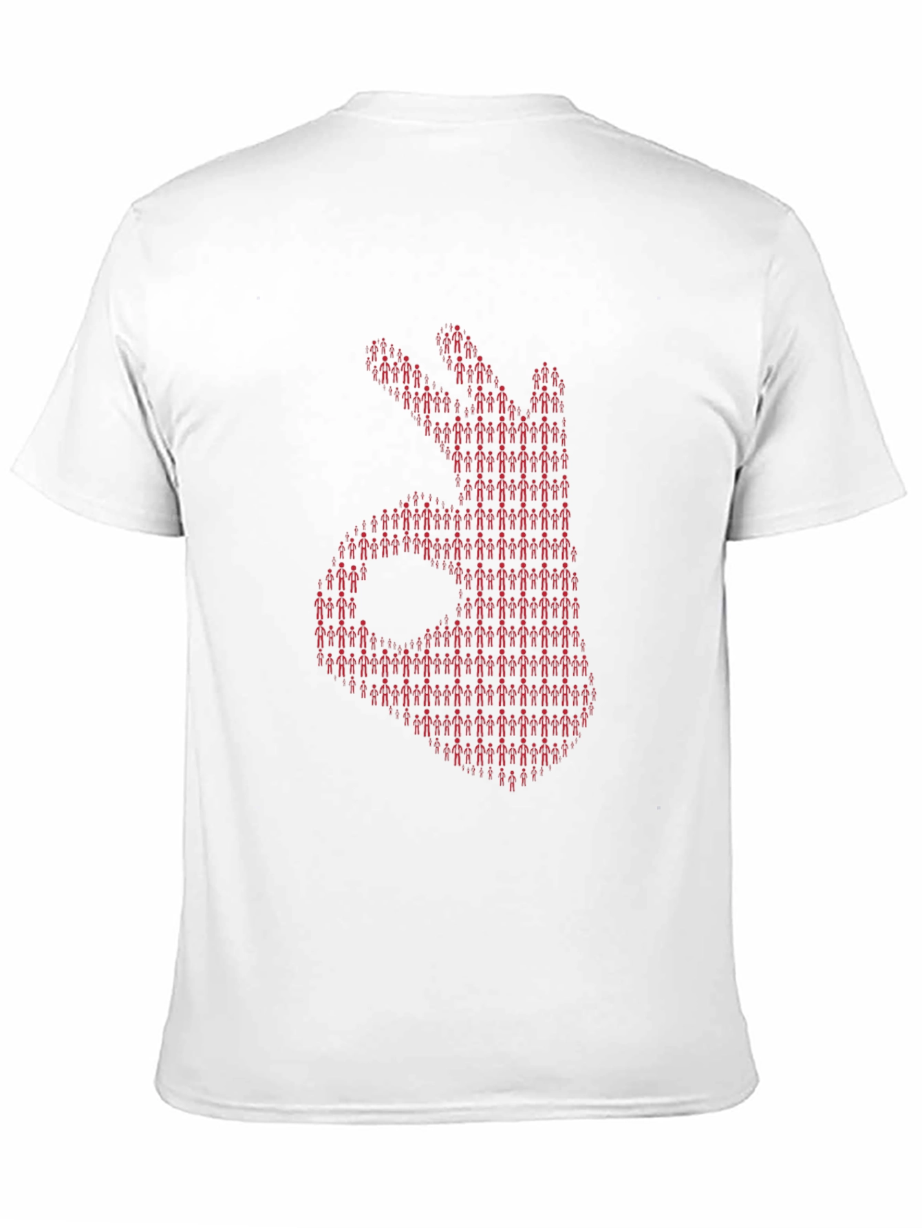 OK Hand Sign Graphic Tee - Unique Design
