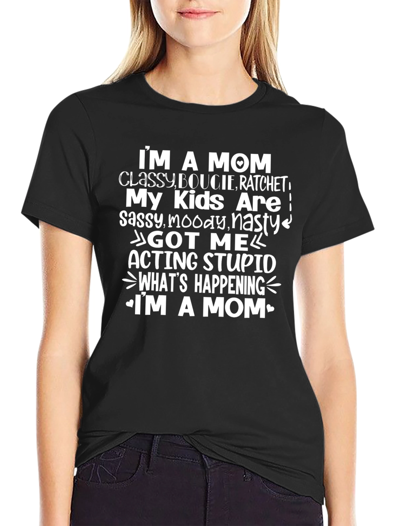 Im A Mom Graphic Tee - Classy Boucie Ratchet