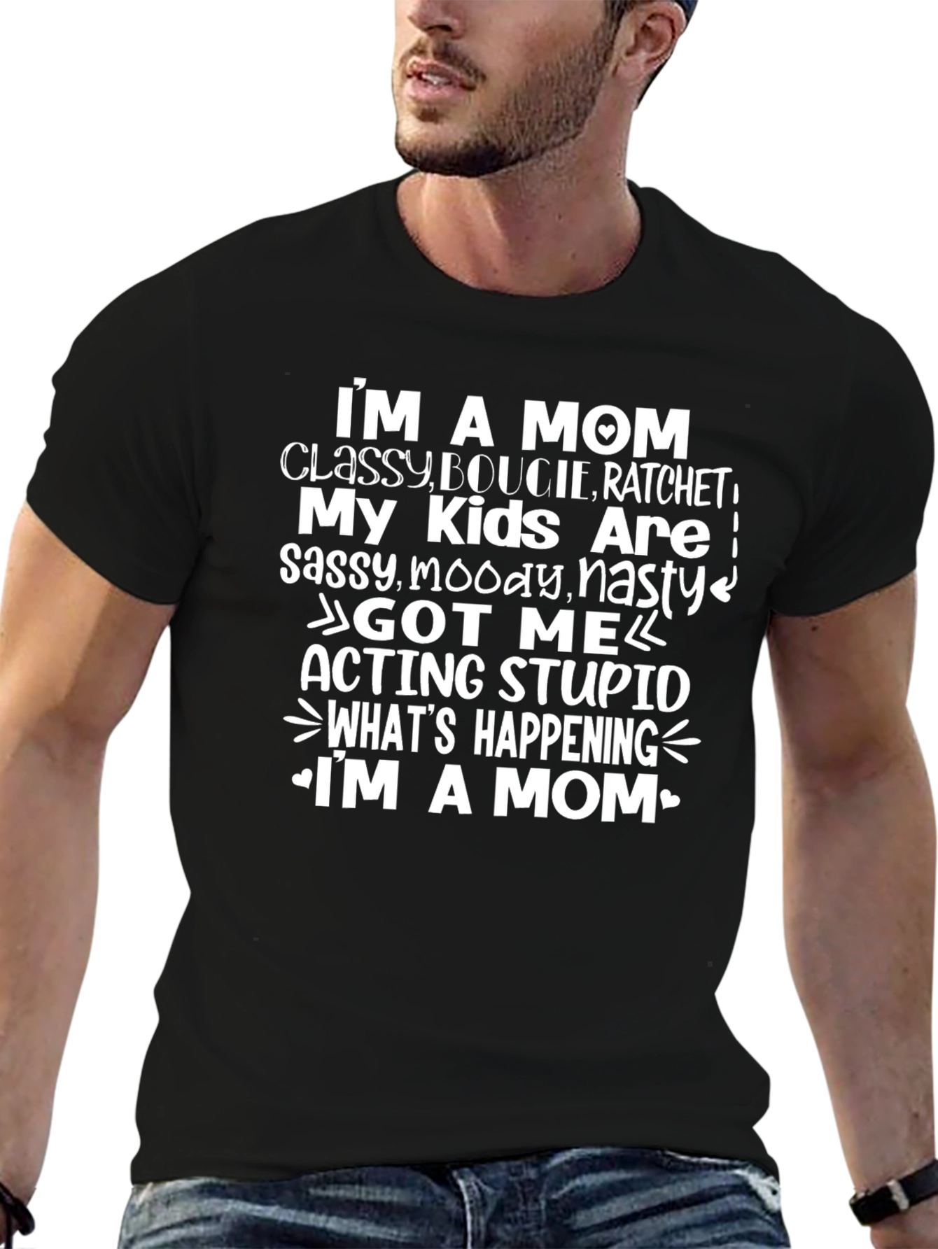 Im A Mom Graphic Tee - Classy Boucie Ratchet