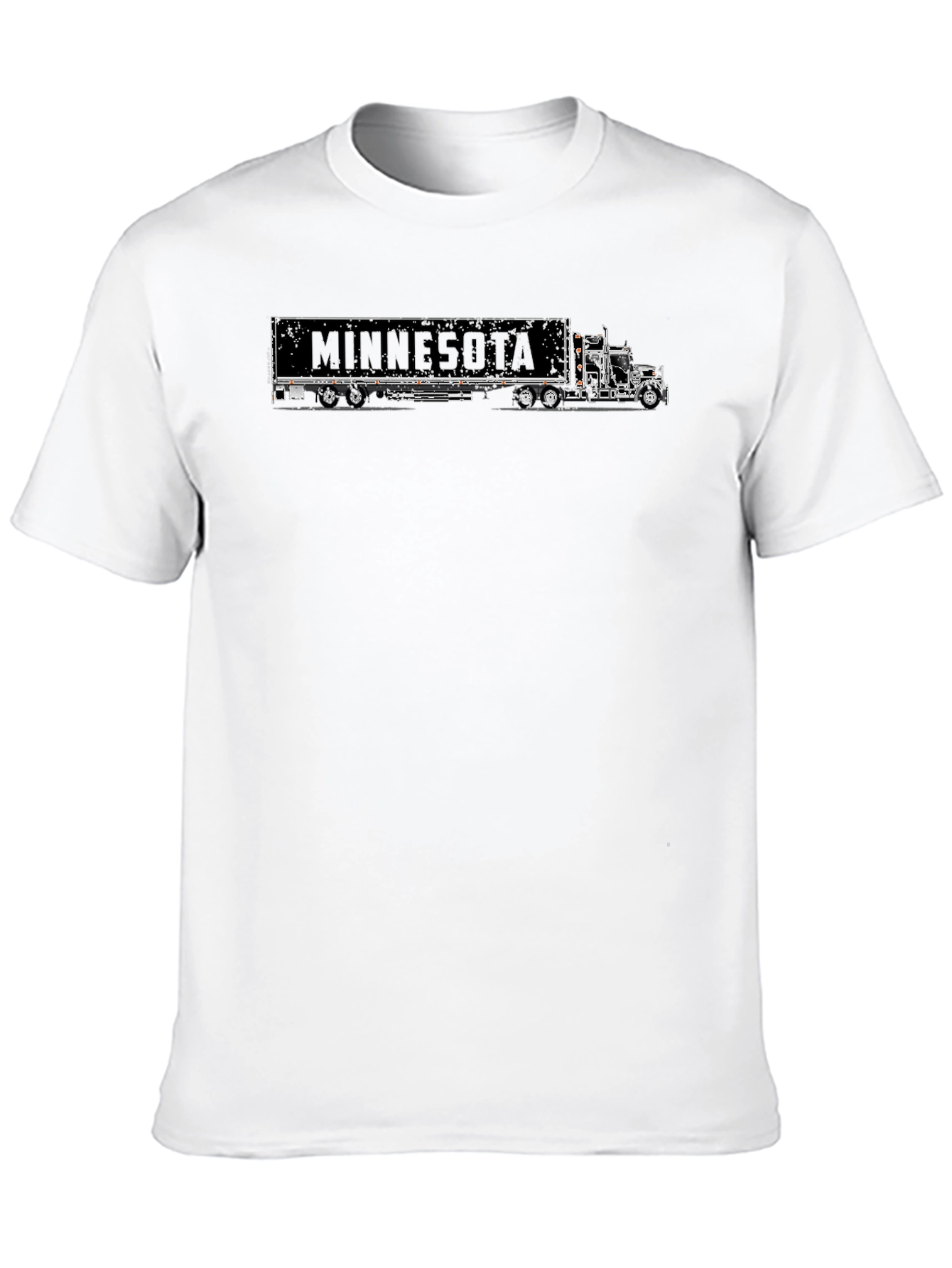 Minnesota Trucker T-Shirt Black Graphic Tee