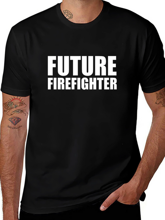 Future Firefighter T-Shirt - Black