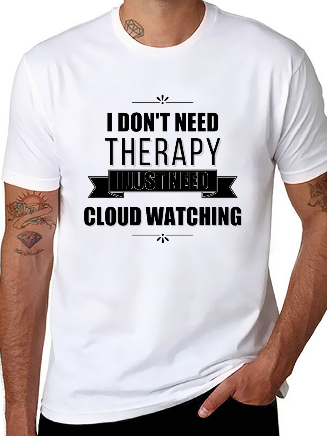 Cloud Watching T-Shirt - Therapy Alternative Tee