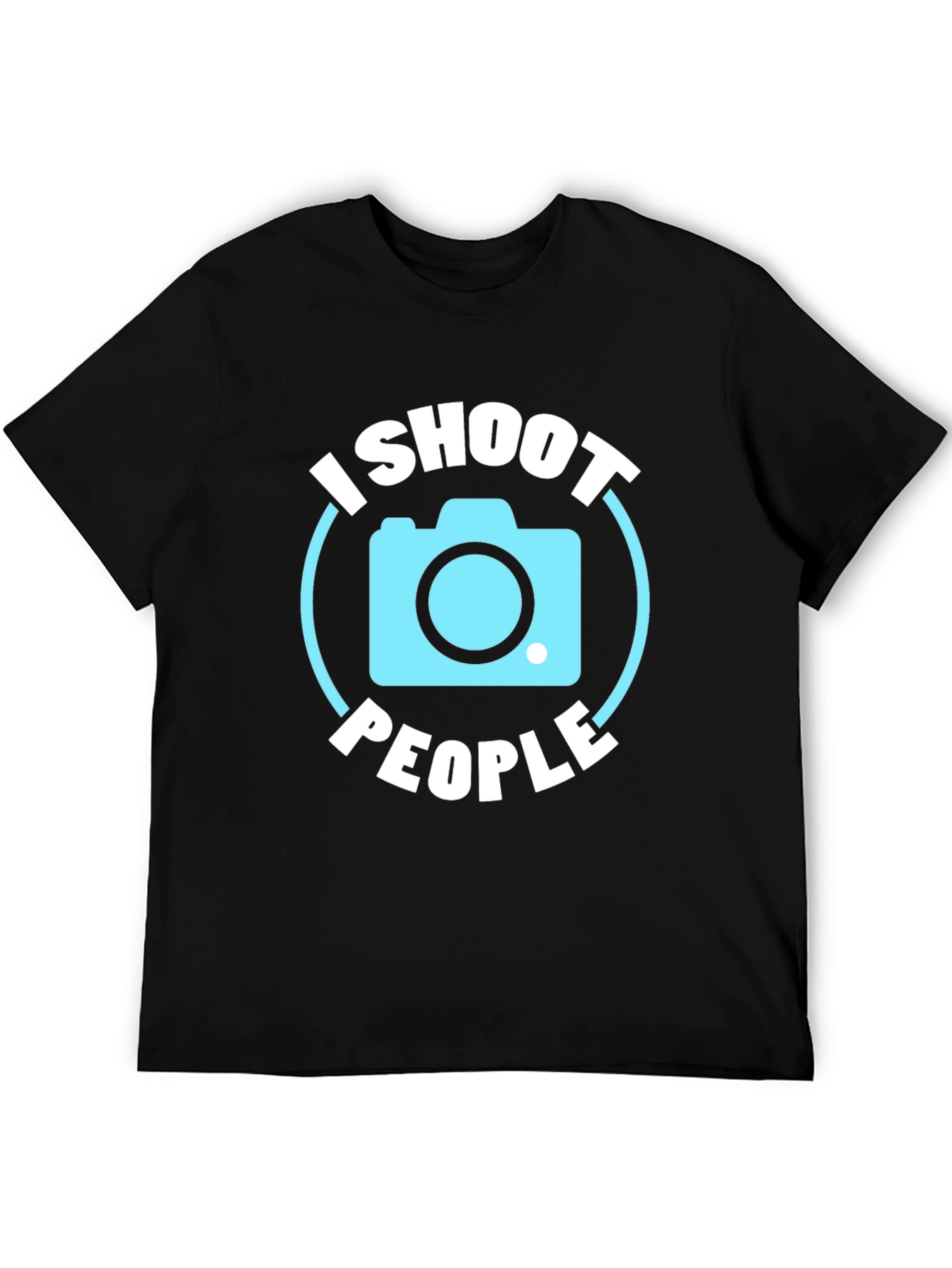I Shoot People Camera Graphic Tee - Photographer Shirt