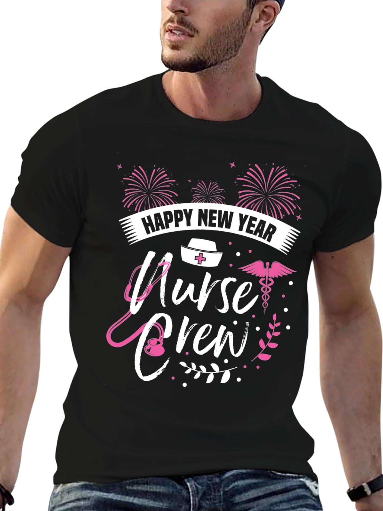 Nurse Crew Happy New Year T-Shirt