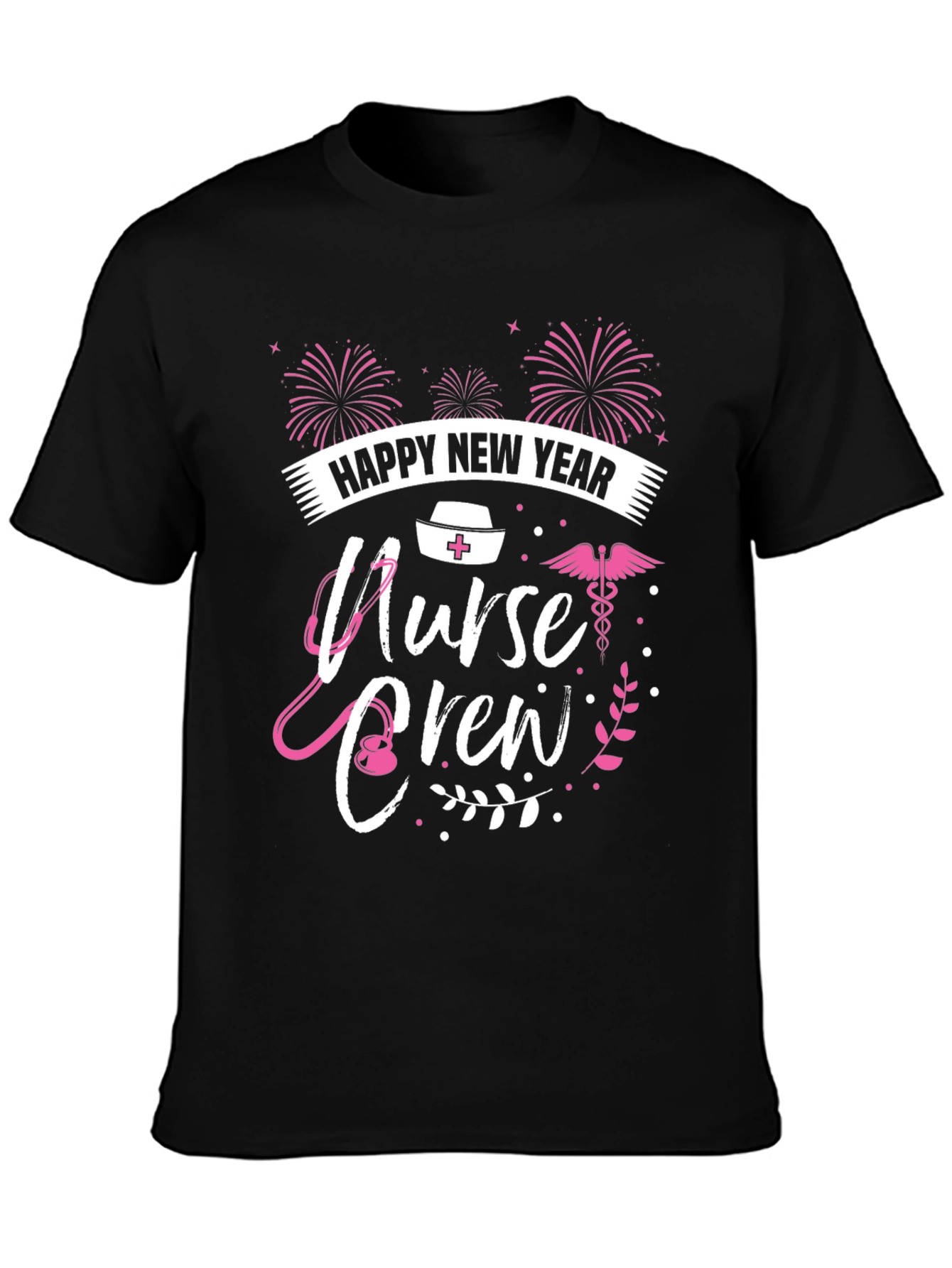 Nurse Crew Happy New Year T-Shirt