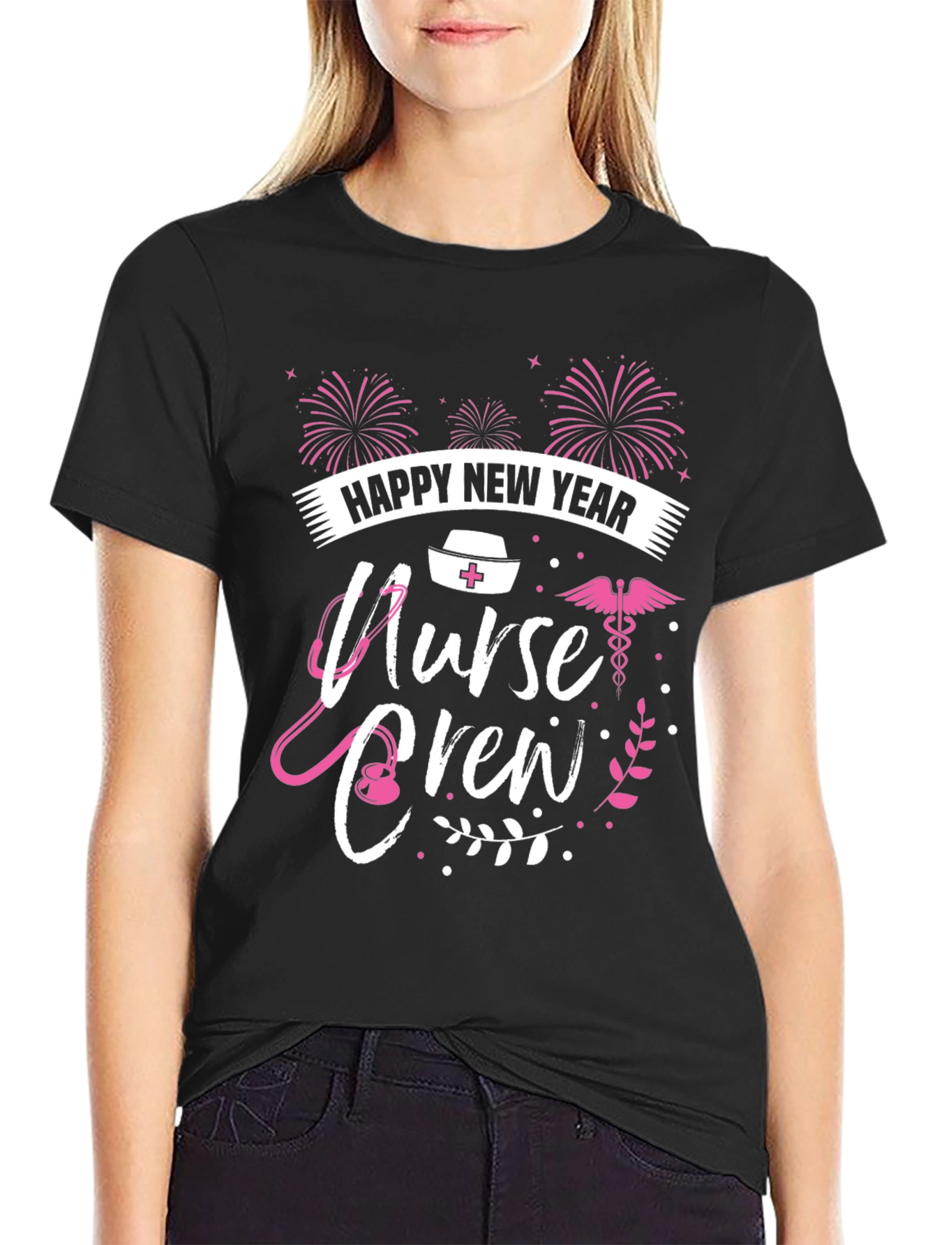 Nurse Crew Happy New Year T-Shirt