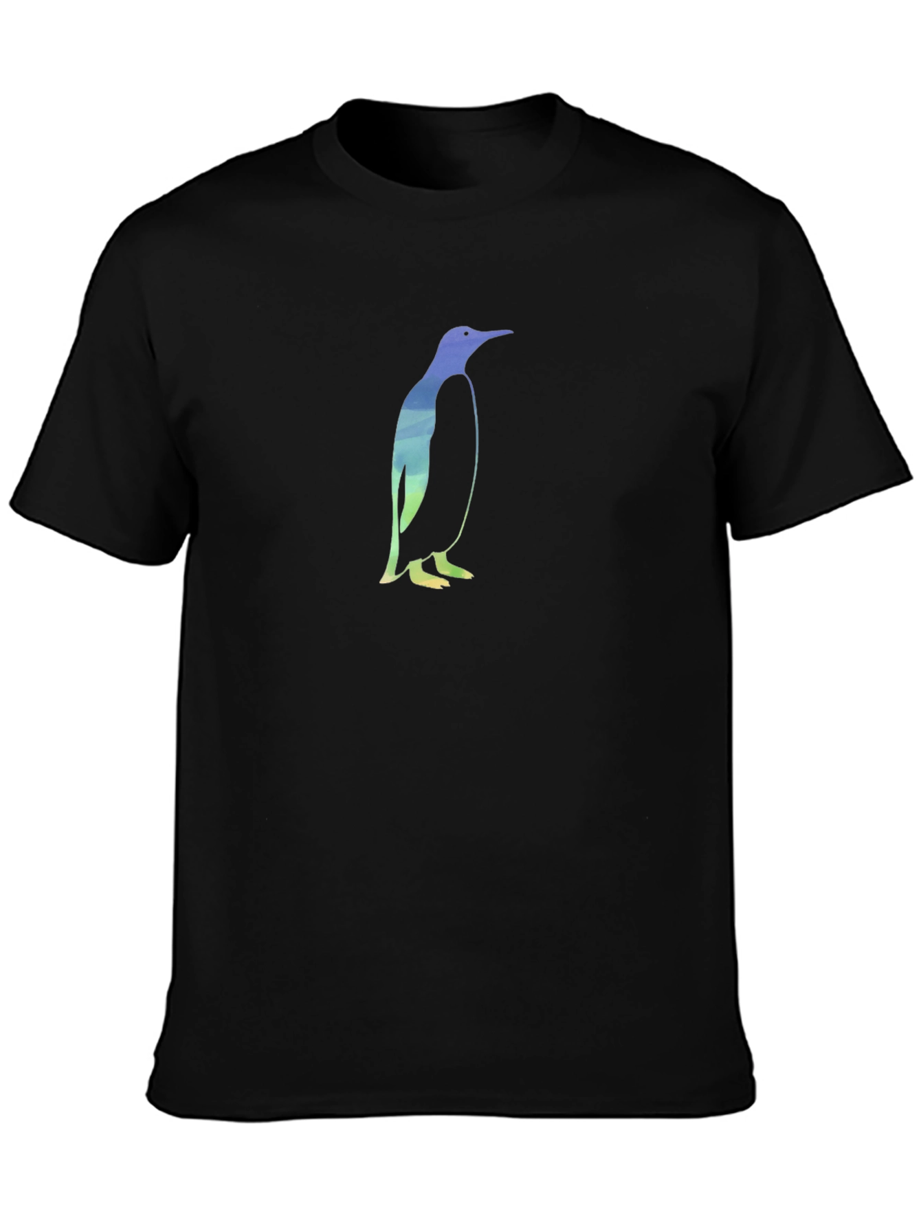Penguin Graphic Black T-Shirt