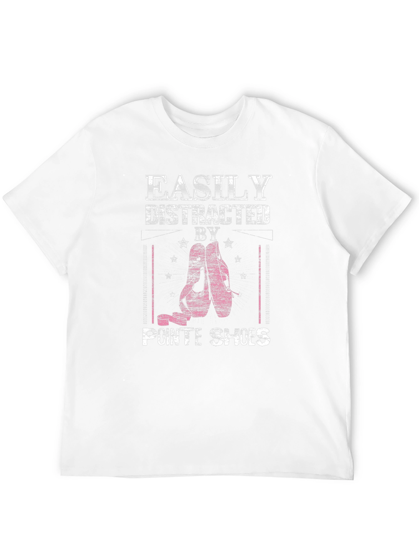 Easily Distracted By Pointe Shoes T-Shirt