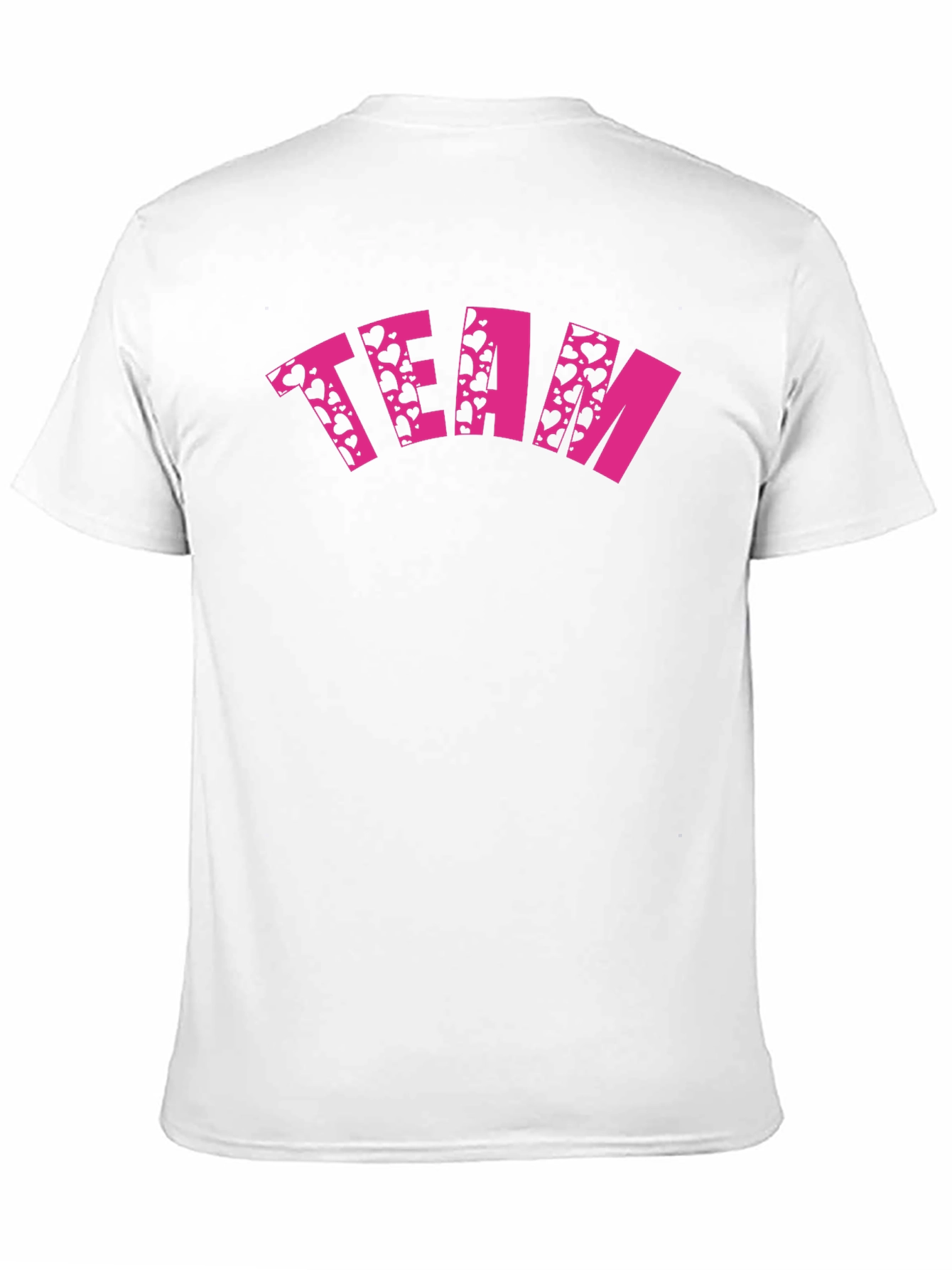 Team Hearts Graphic Tee - Black