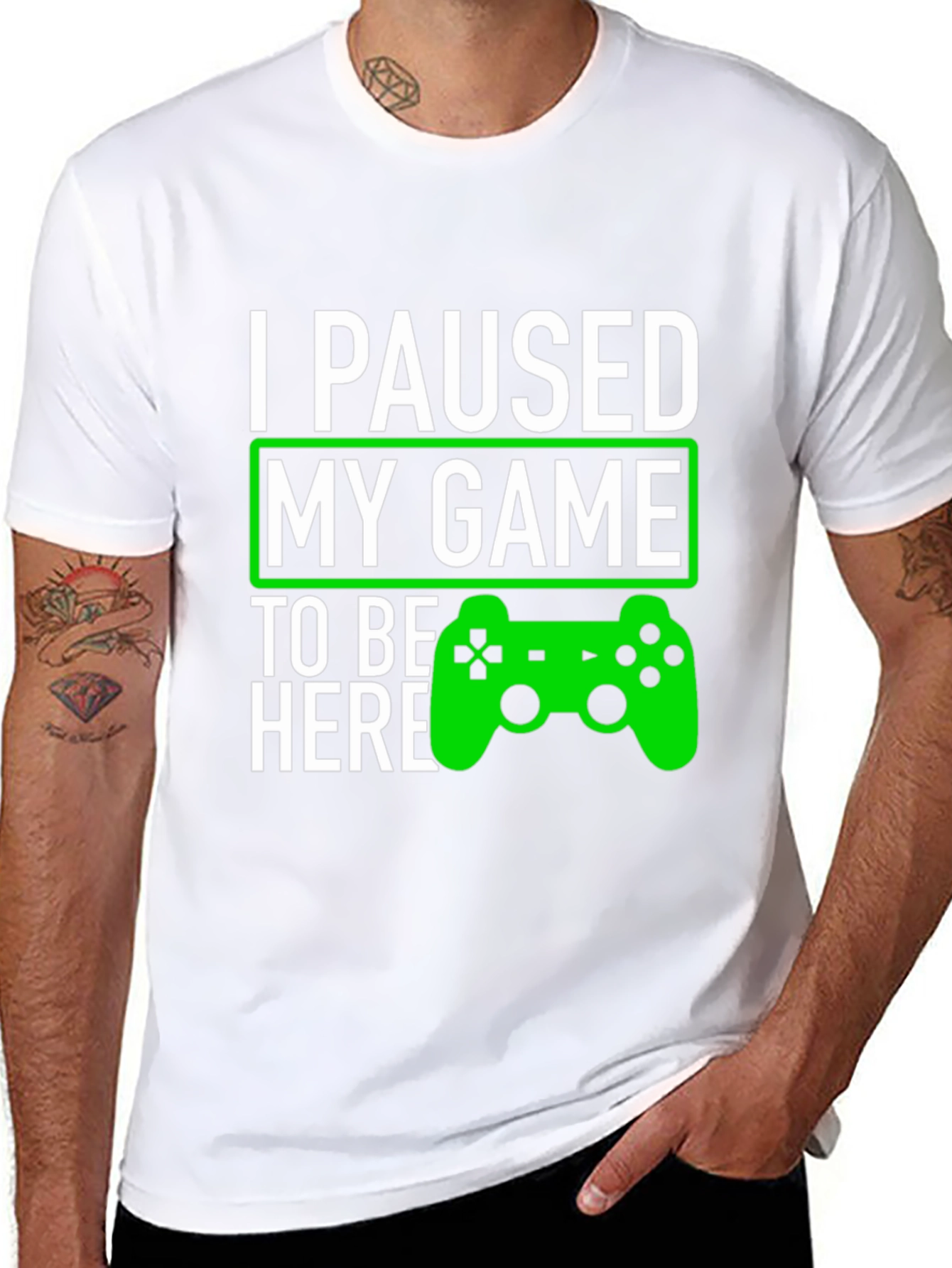 I Paused My Game To Be Here T-Shirt