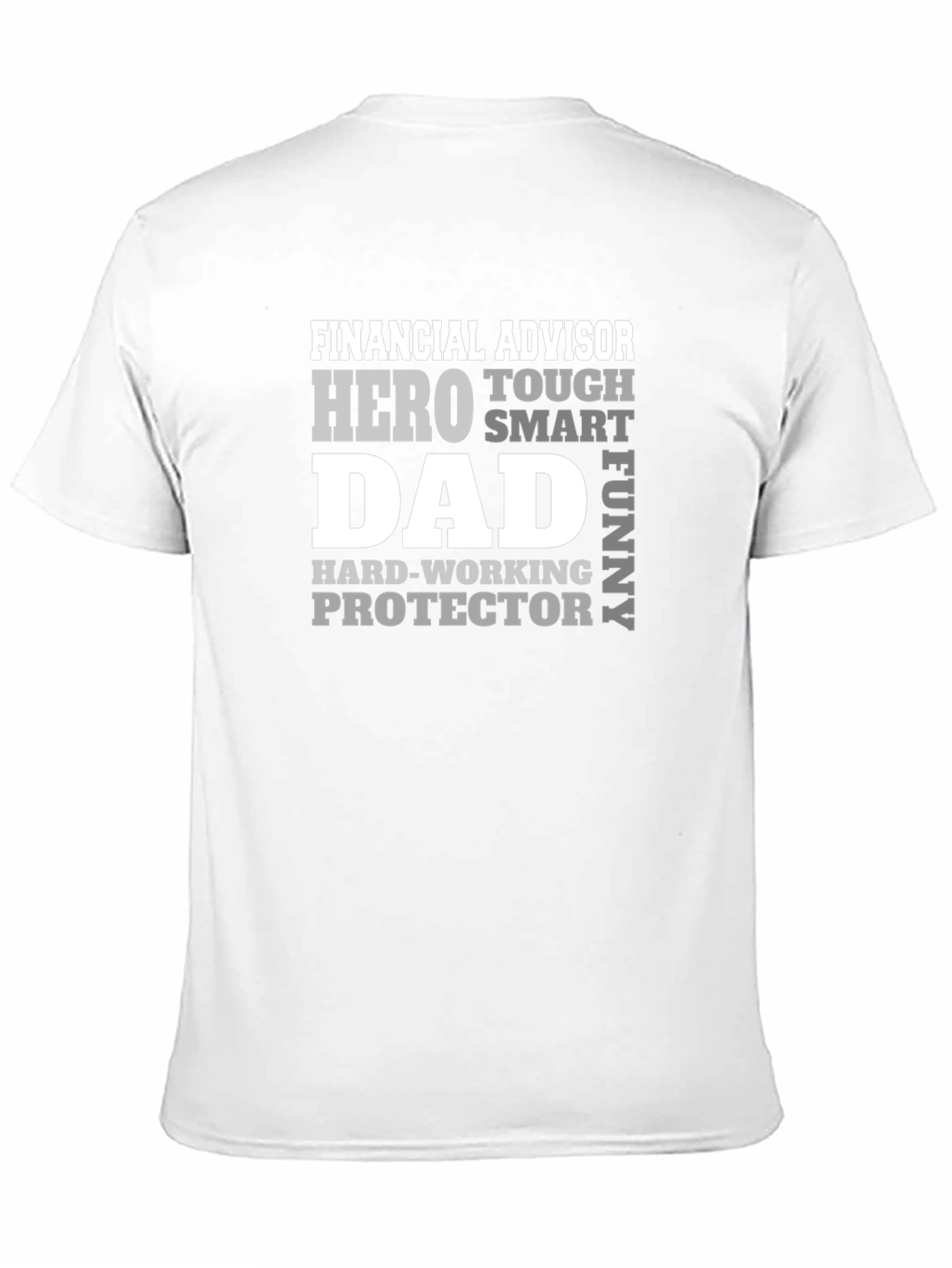 Financial Advisor Dad T-Shirt - Hero Protector