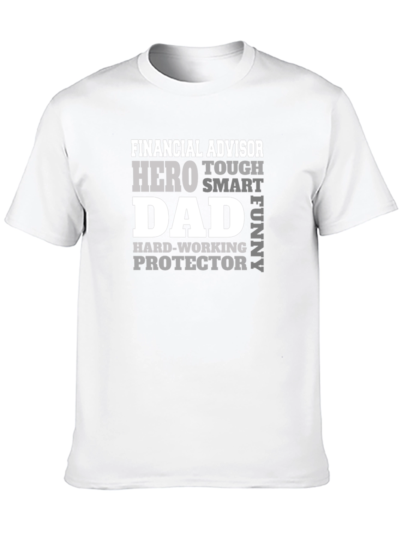 Financial Advisor Dad T-Shirt - Hero Protector