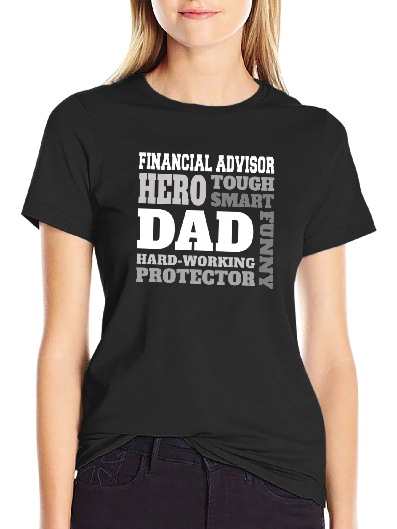 Financial Advisor Dad T-Shirt - Hero Protector