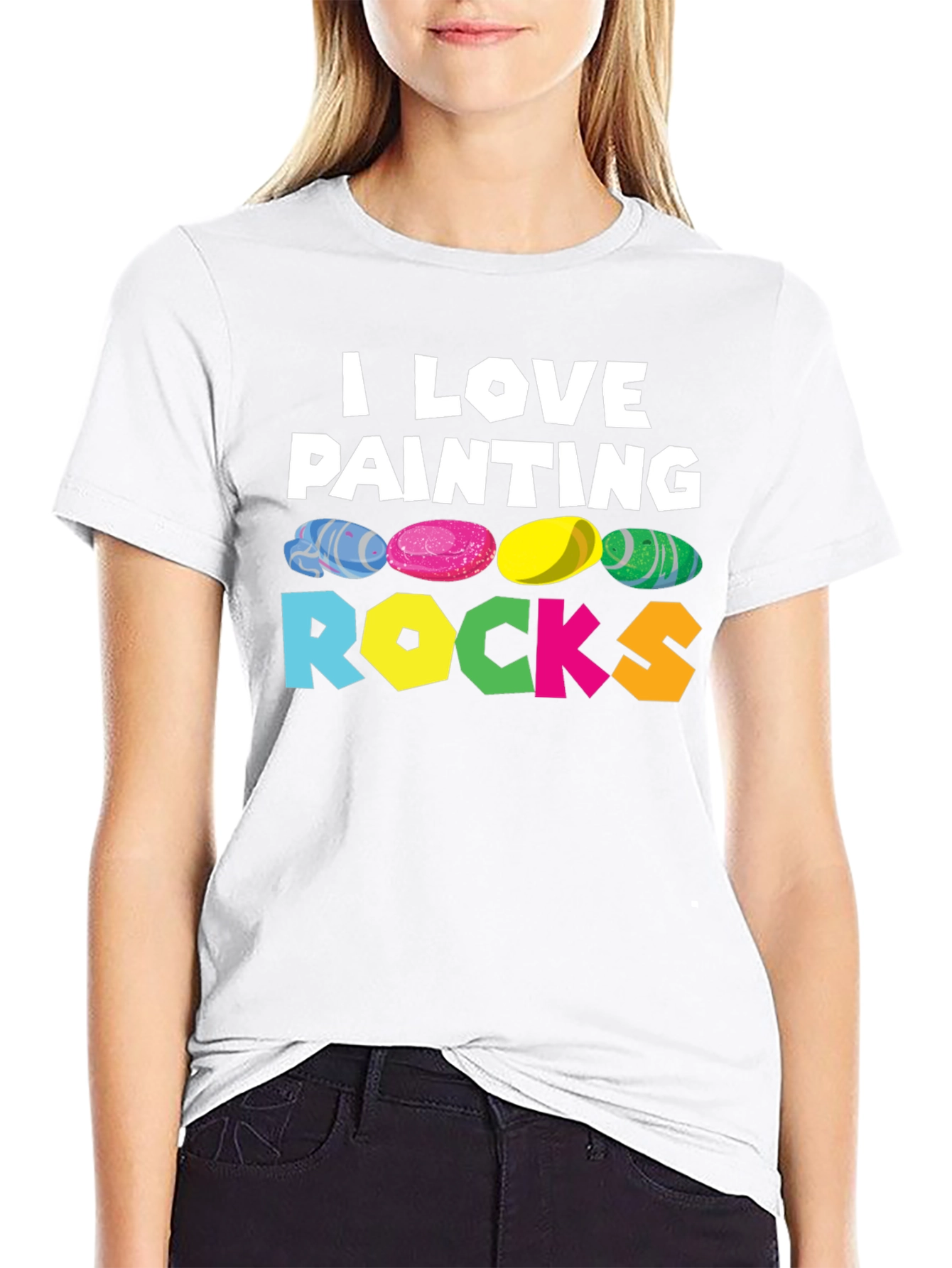 I Love Painting Rocks T-Shirt