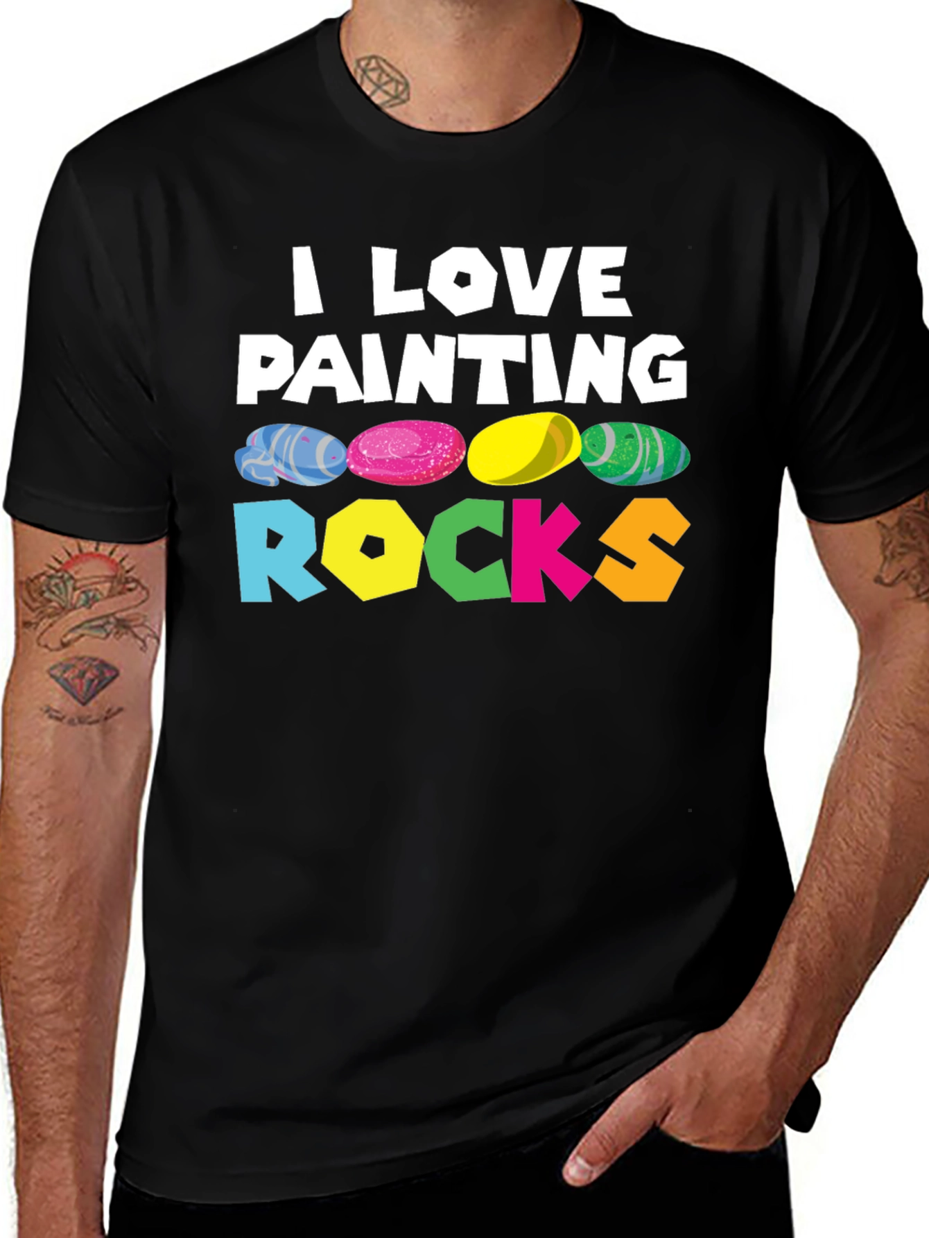 I Love Painting Rocks T-Shirt