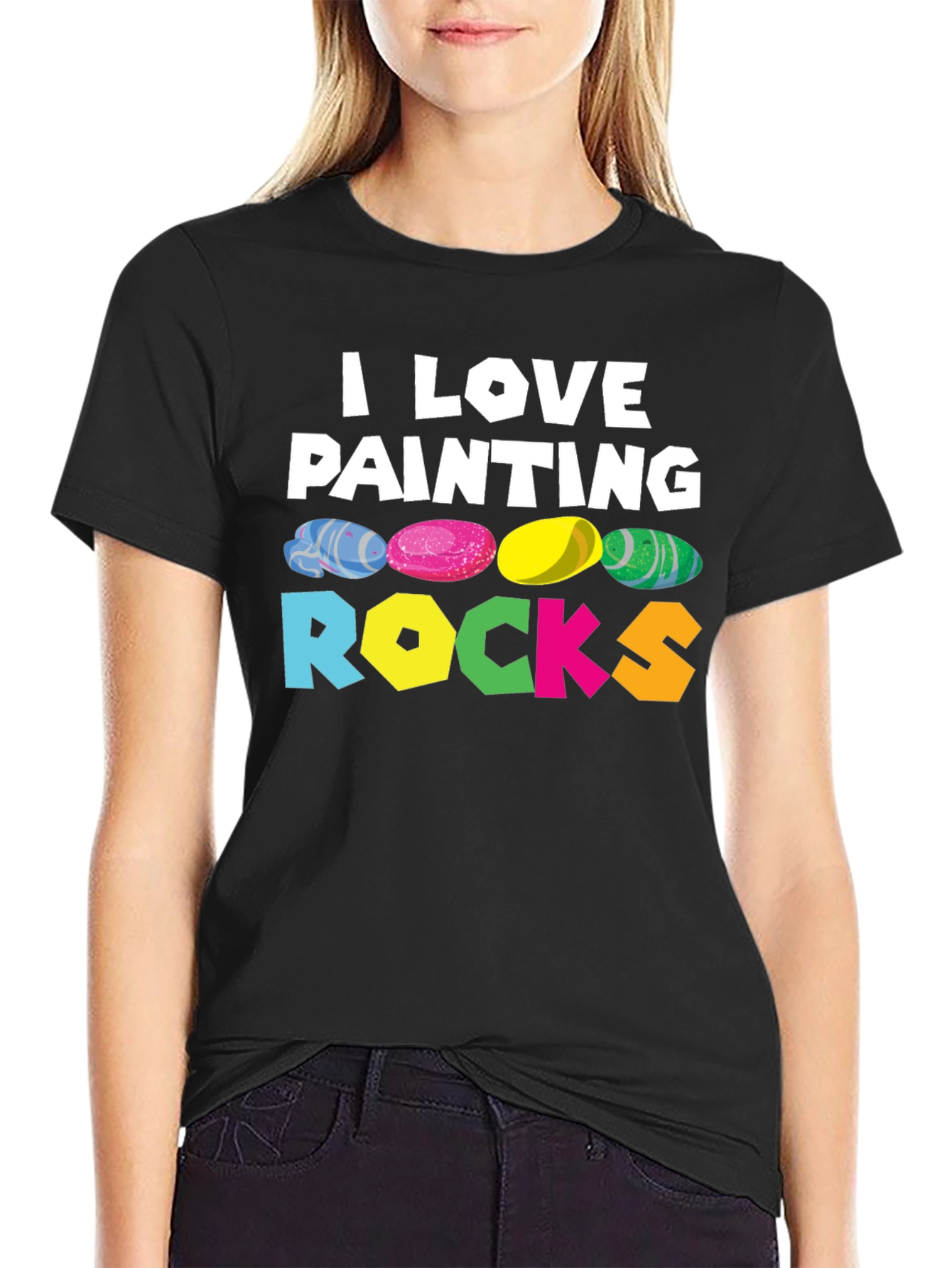 I Love Painting Rocks T-Shirt