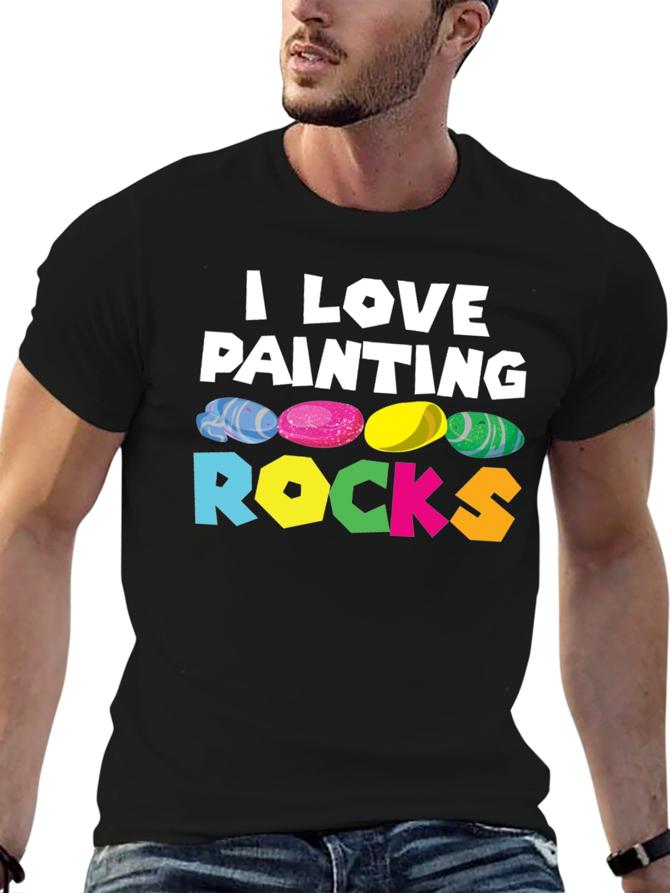 I Love Painting Rocks T-Shirt