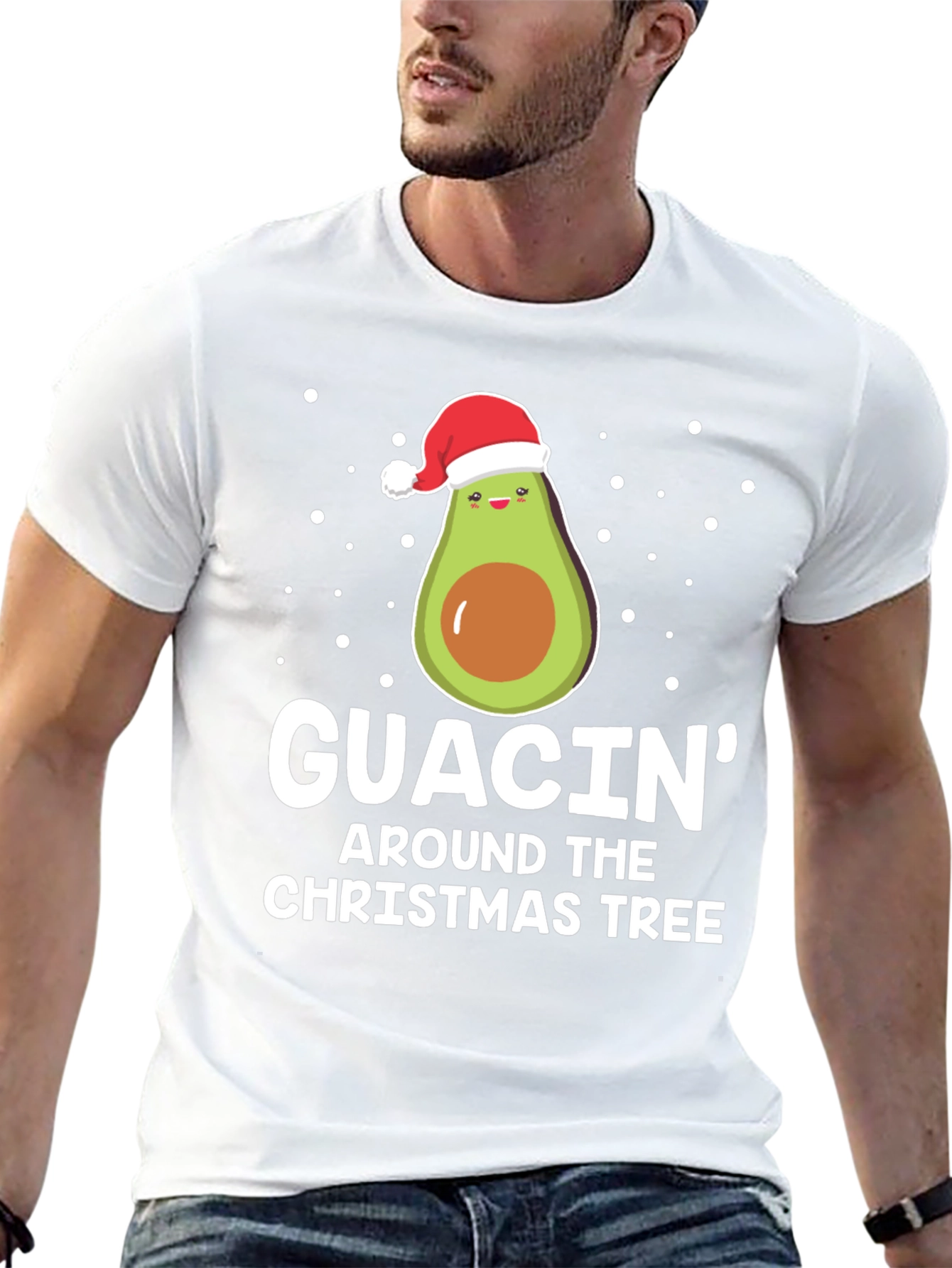 Guacin Around Christmas Tee