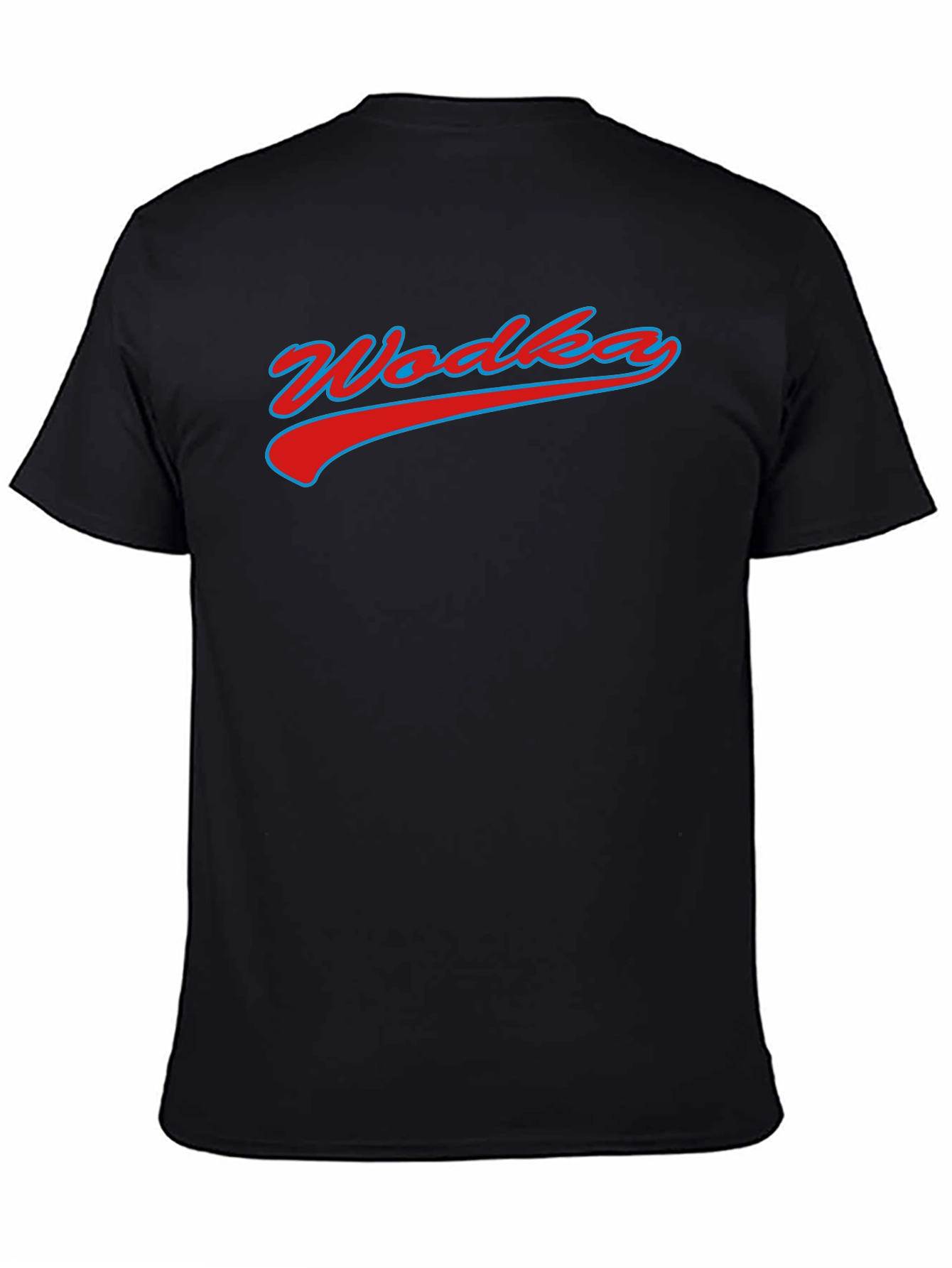 Vodka Graphic Tee - Classic Crew Neck T-Shirt