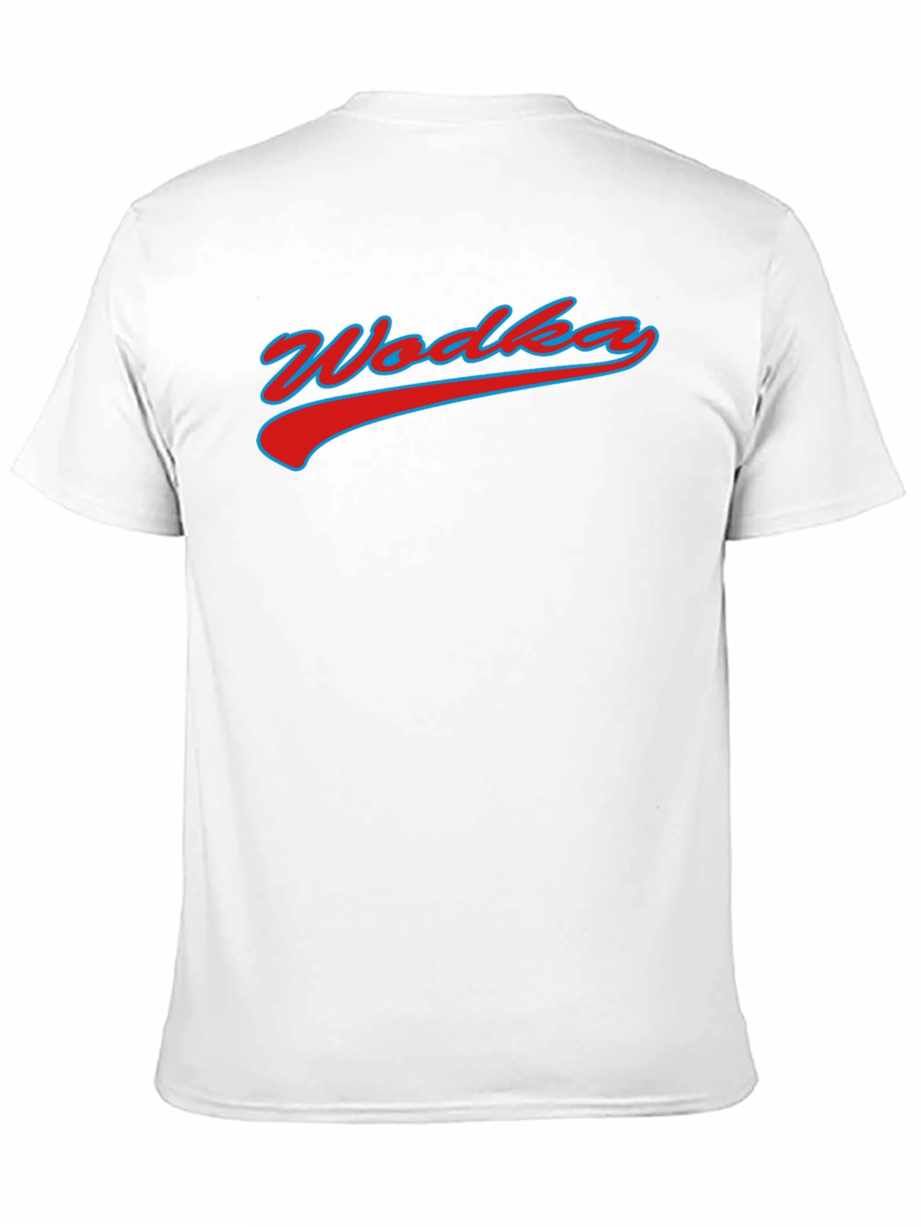 Vodka Graphic Tee - Classic Crew Neck T-Shirt