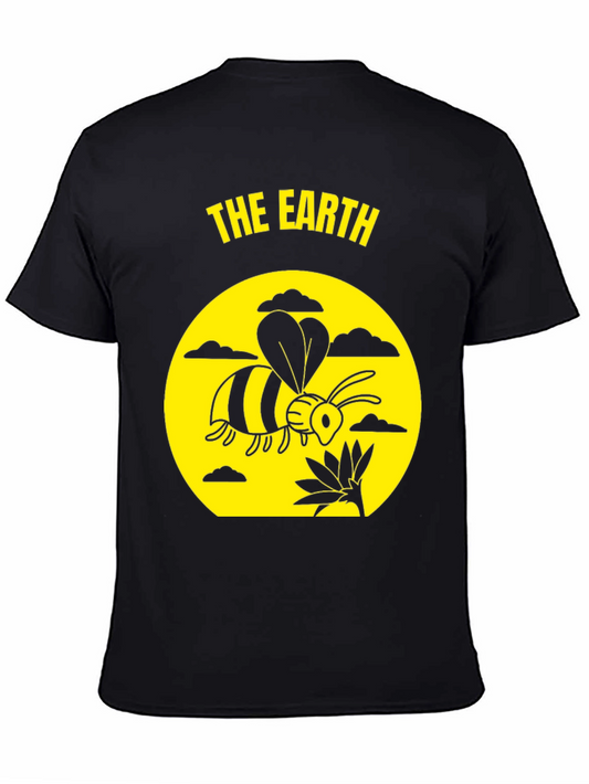 Bee Earth Graphic Tee - Eco Friendly