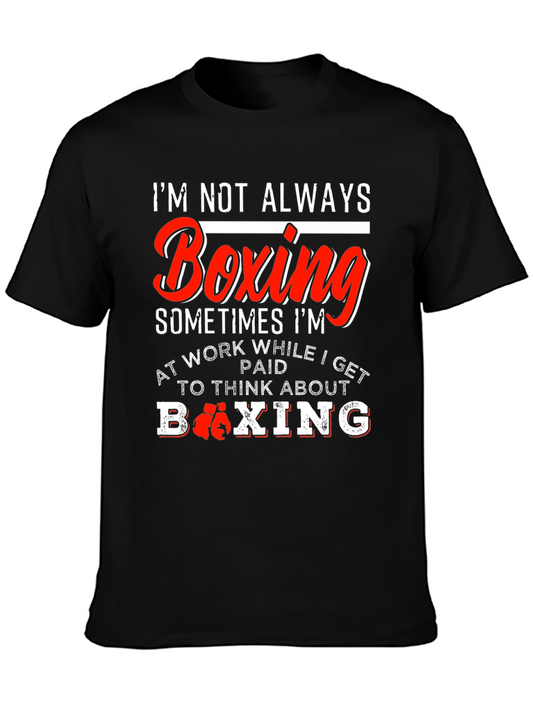 Boxing Enthusiast Graphic T-Shirt