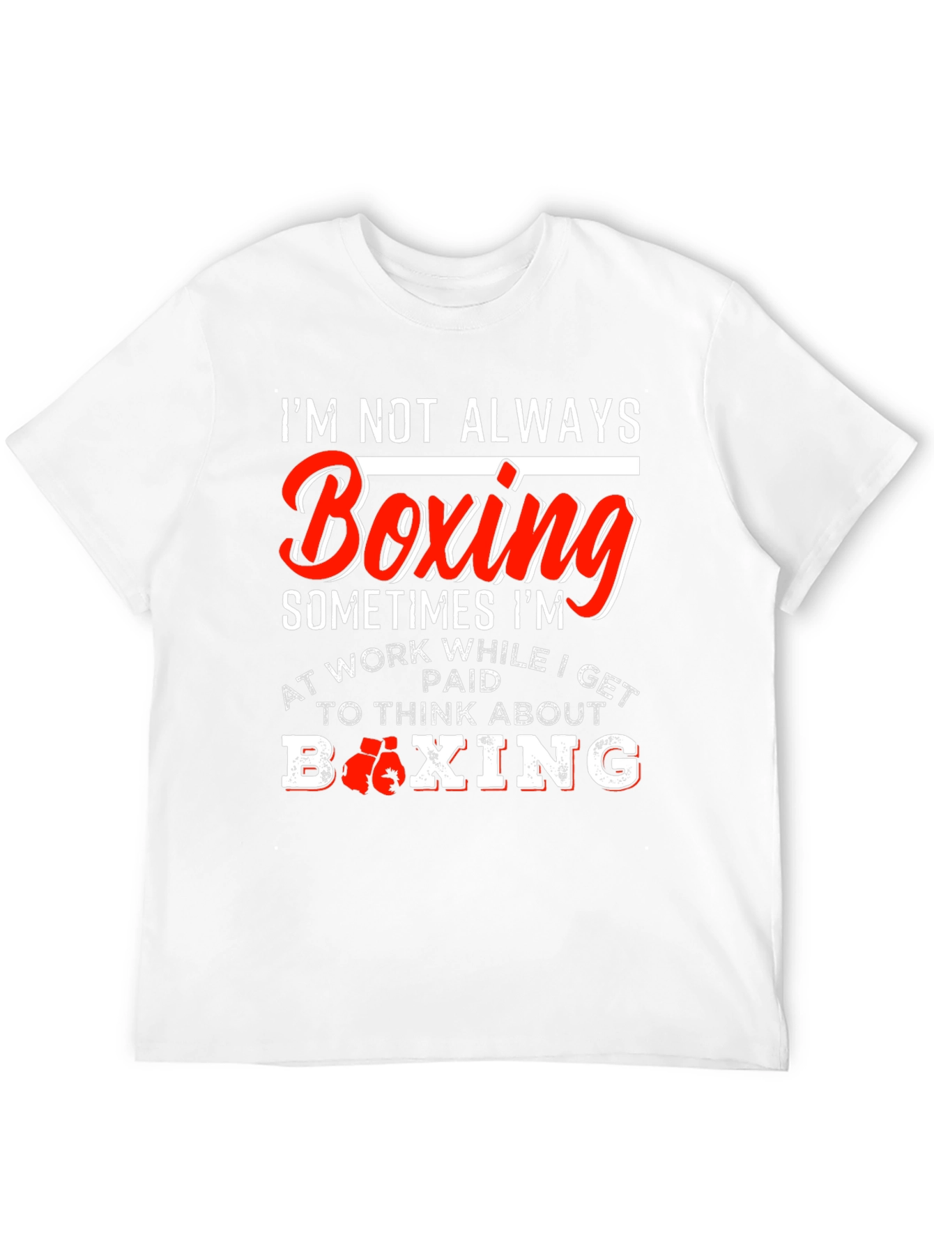 Boxing Enthusiast Graphic T-Shirt