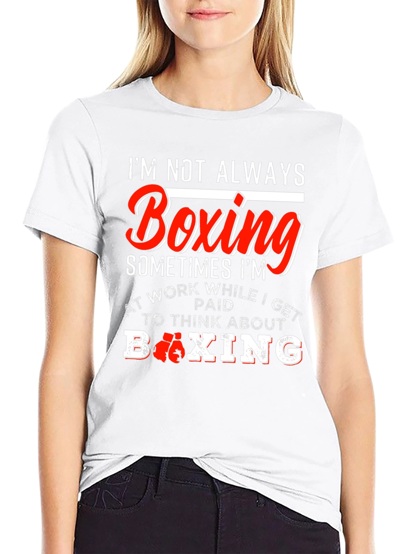 Boxing Enthusiast Graphic T-Shirt