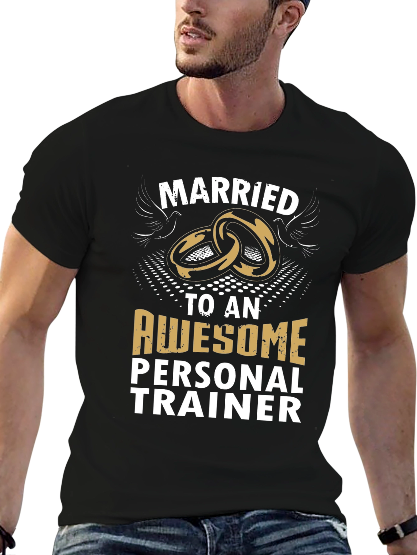 Married To An Awesome Personal Trainer T-Shirt