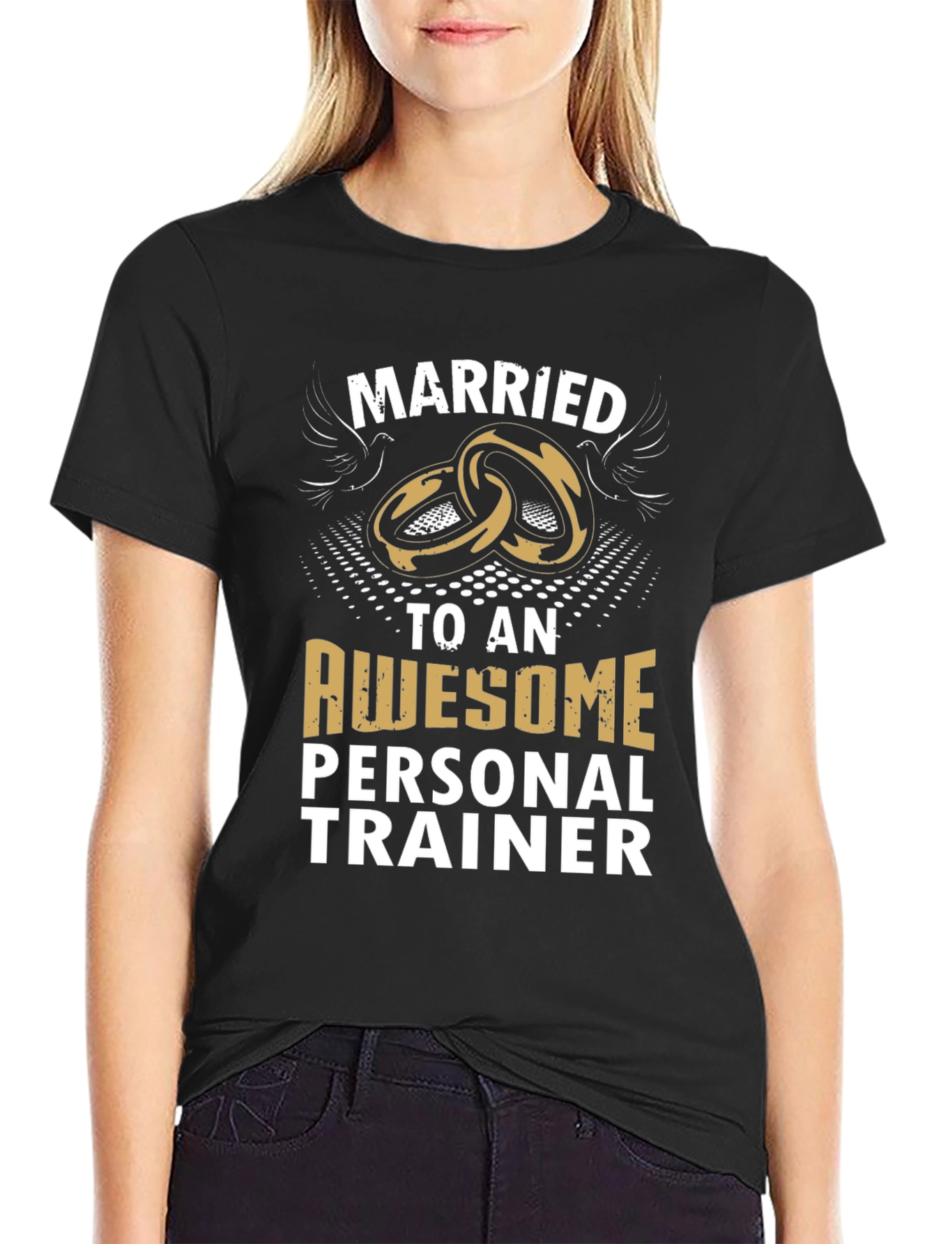 Married To An Awesome Personal Trainer T-Shirt