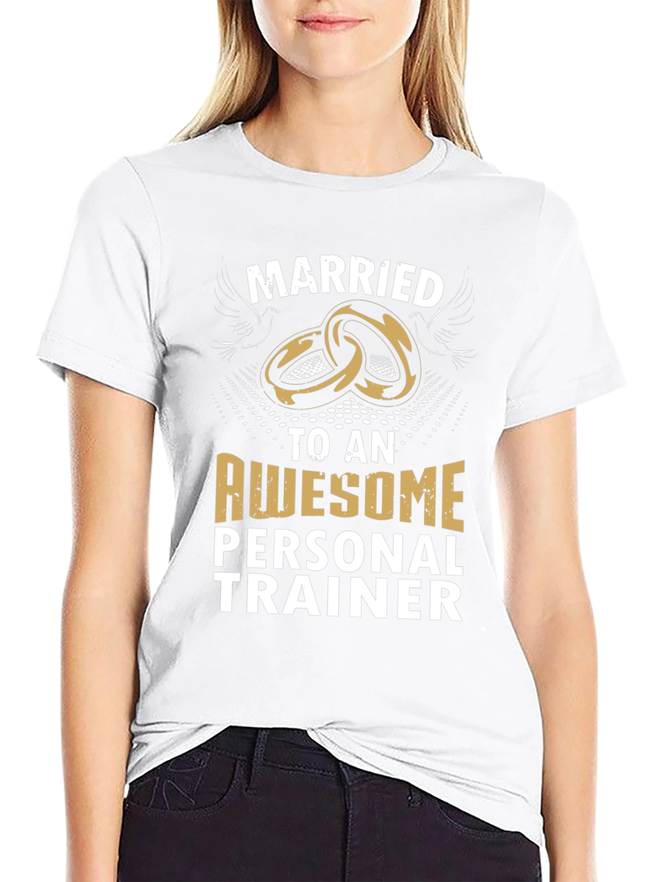 Married To An Awesome Personal Trainer T-Shirt