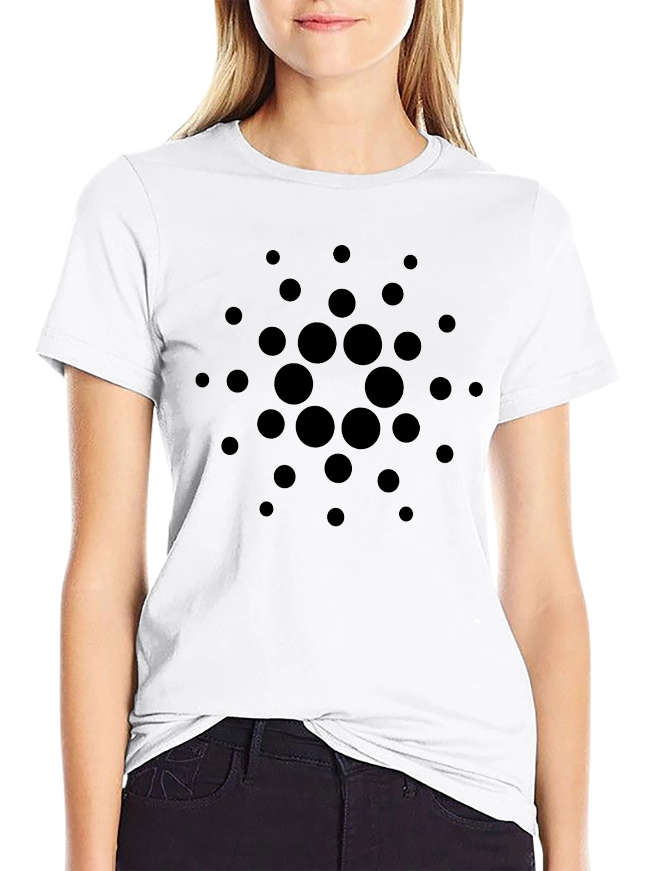Black Cardano Crypto T-Shirt