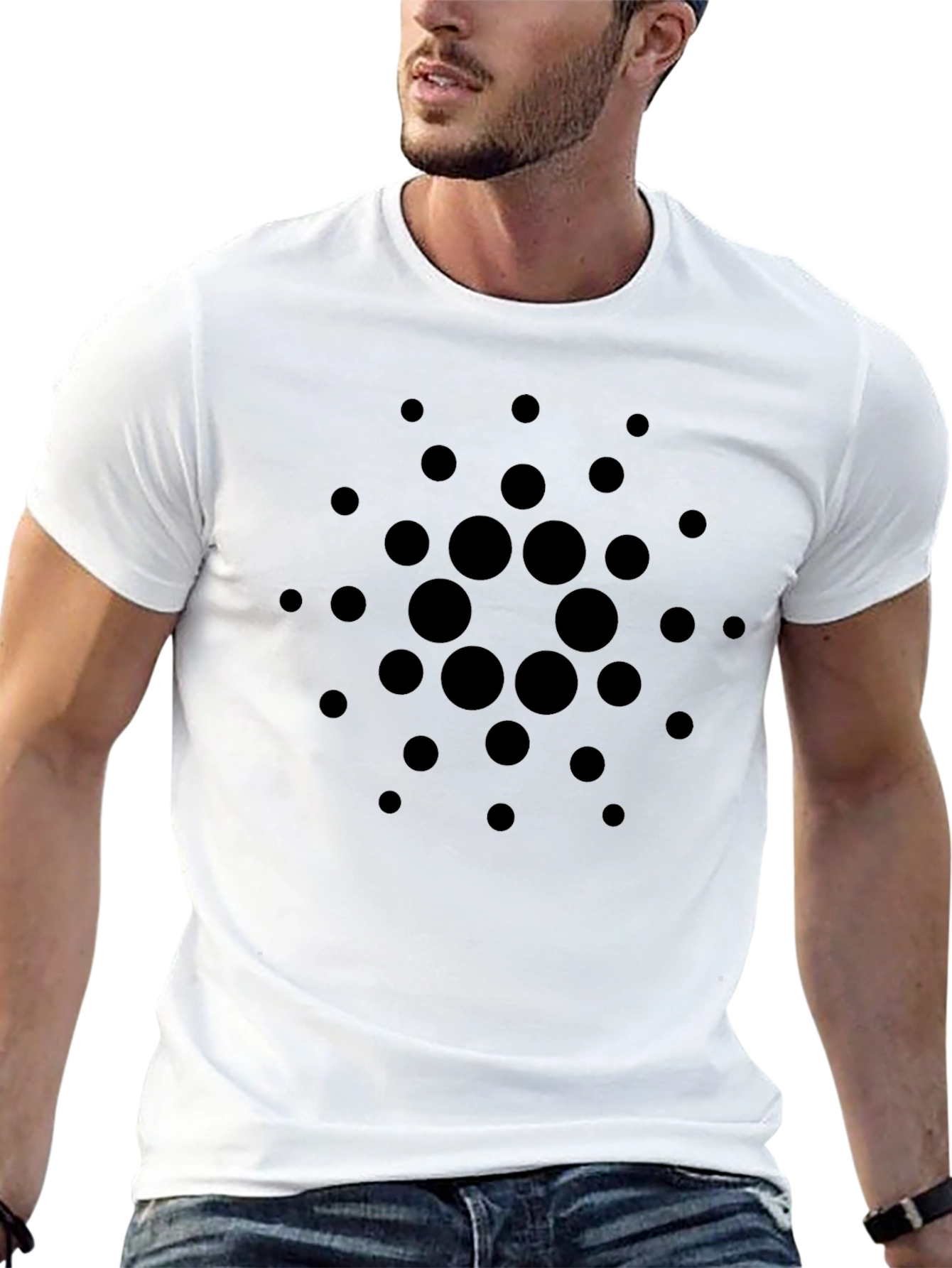 Black Cardano Crypto T-Shirt