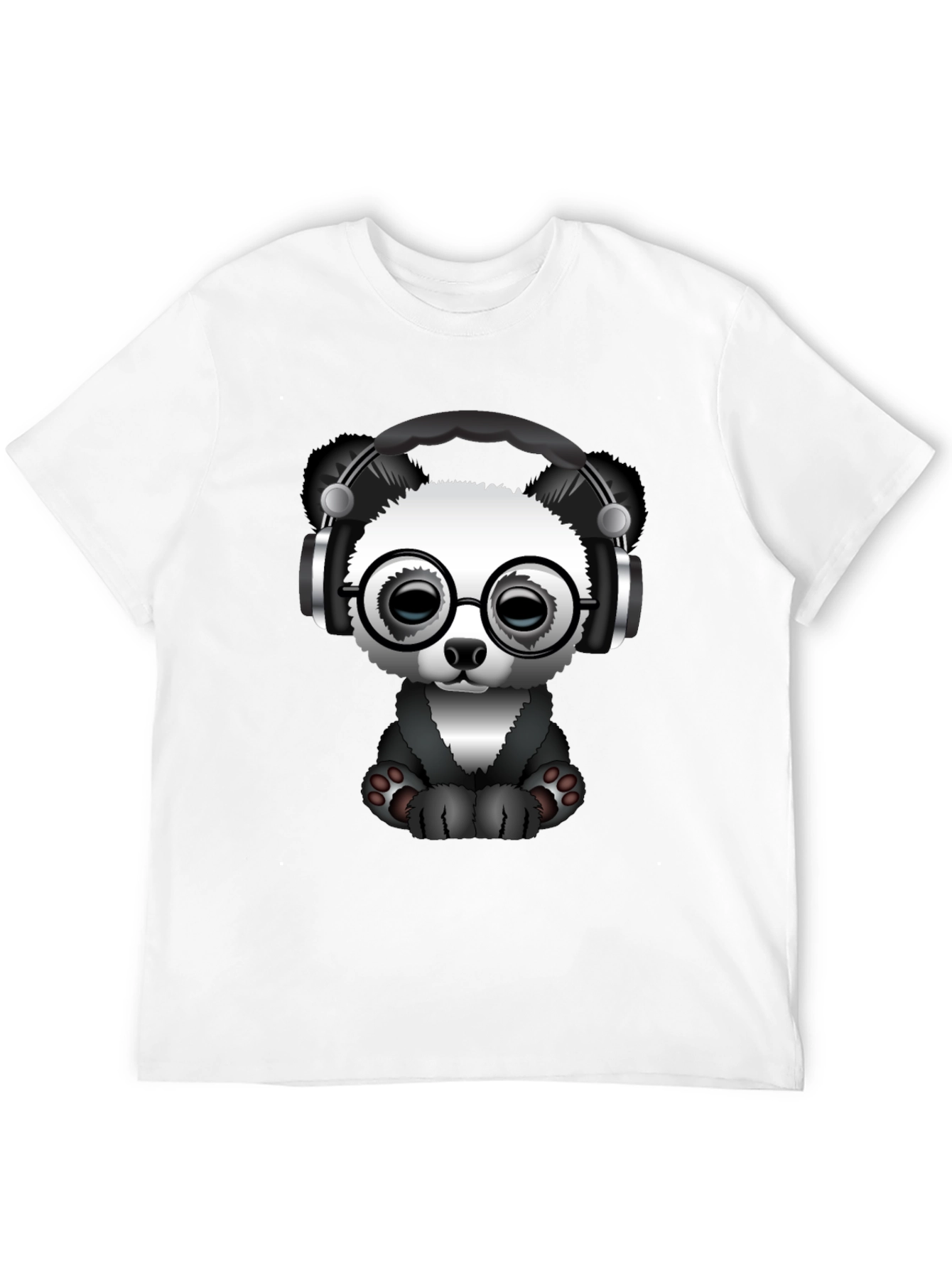 Cool Panda T-Shirt - Black Tee with Graphic