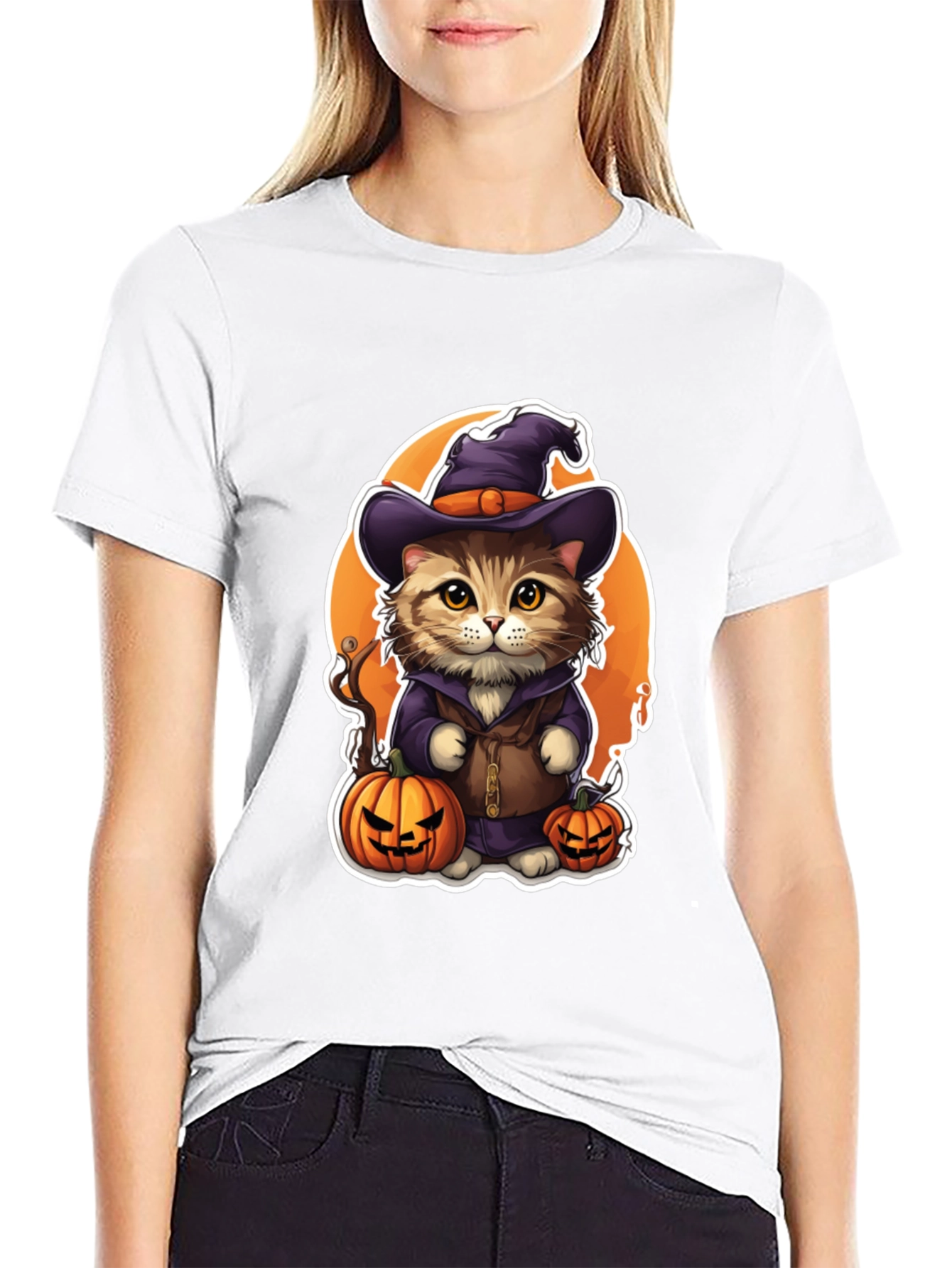 Halloween Cat T-Shirt