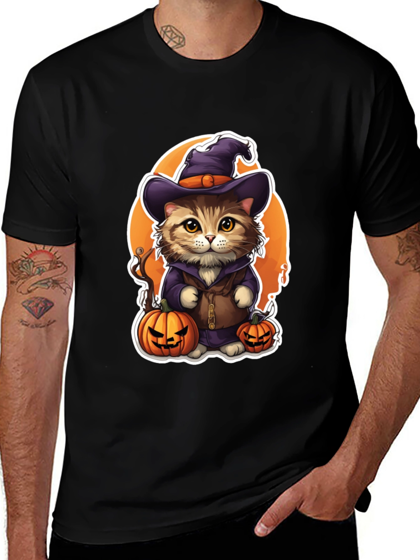 Halloween Cat T-Shirt