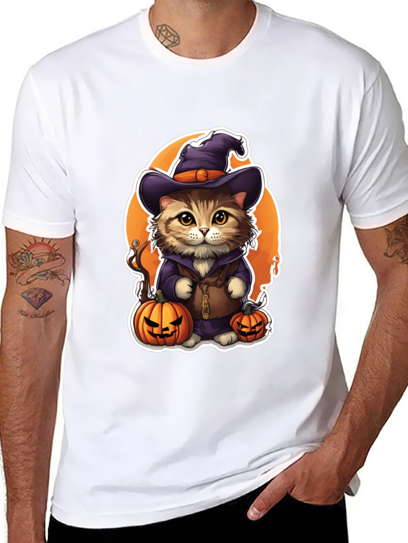 Halloween Cat T-Shirt