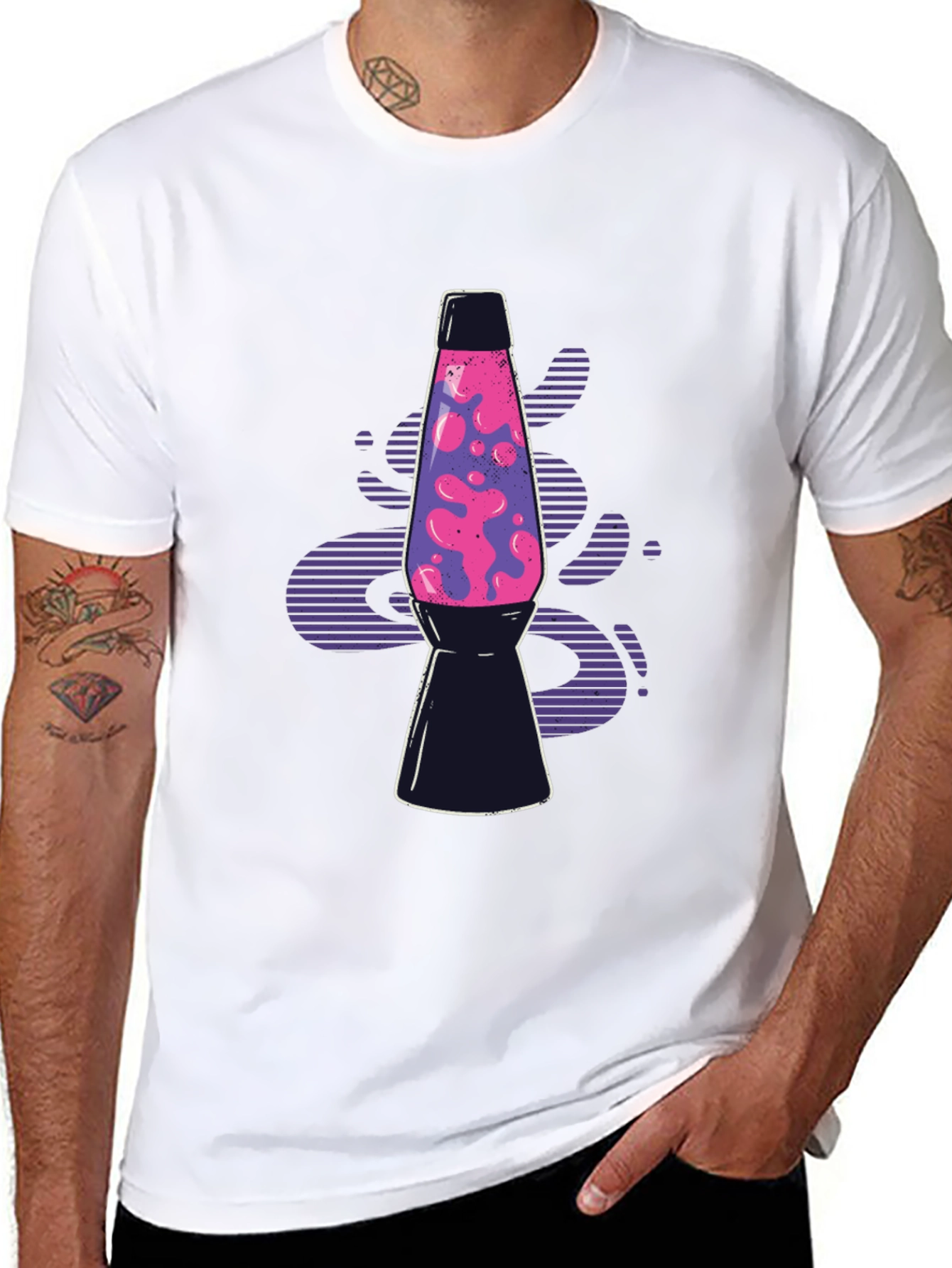 Retro Lava Lamp Graphic Tee