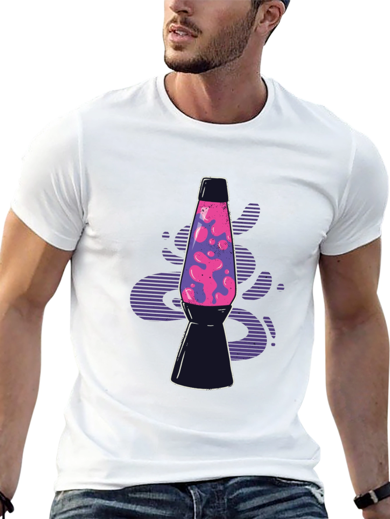 Retro Lava Lamp Graphic Tee