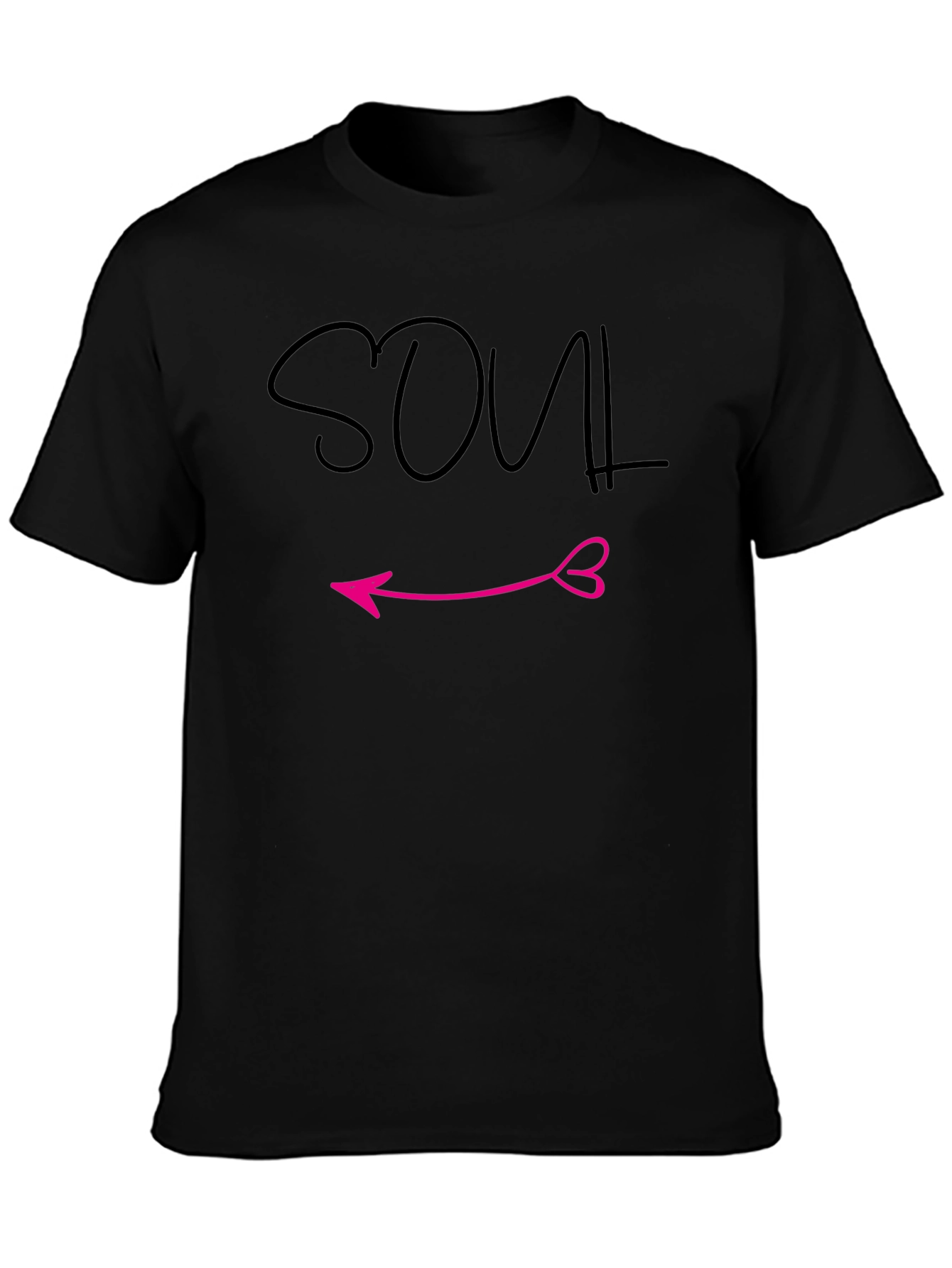 Soulmate Arrow Graphic Tee - Black