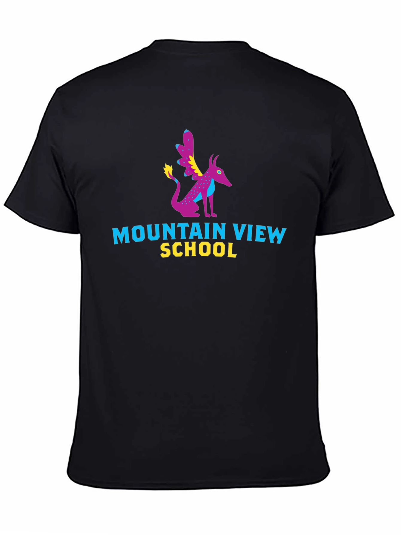 Mountain View School Black T-Shirt