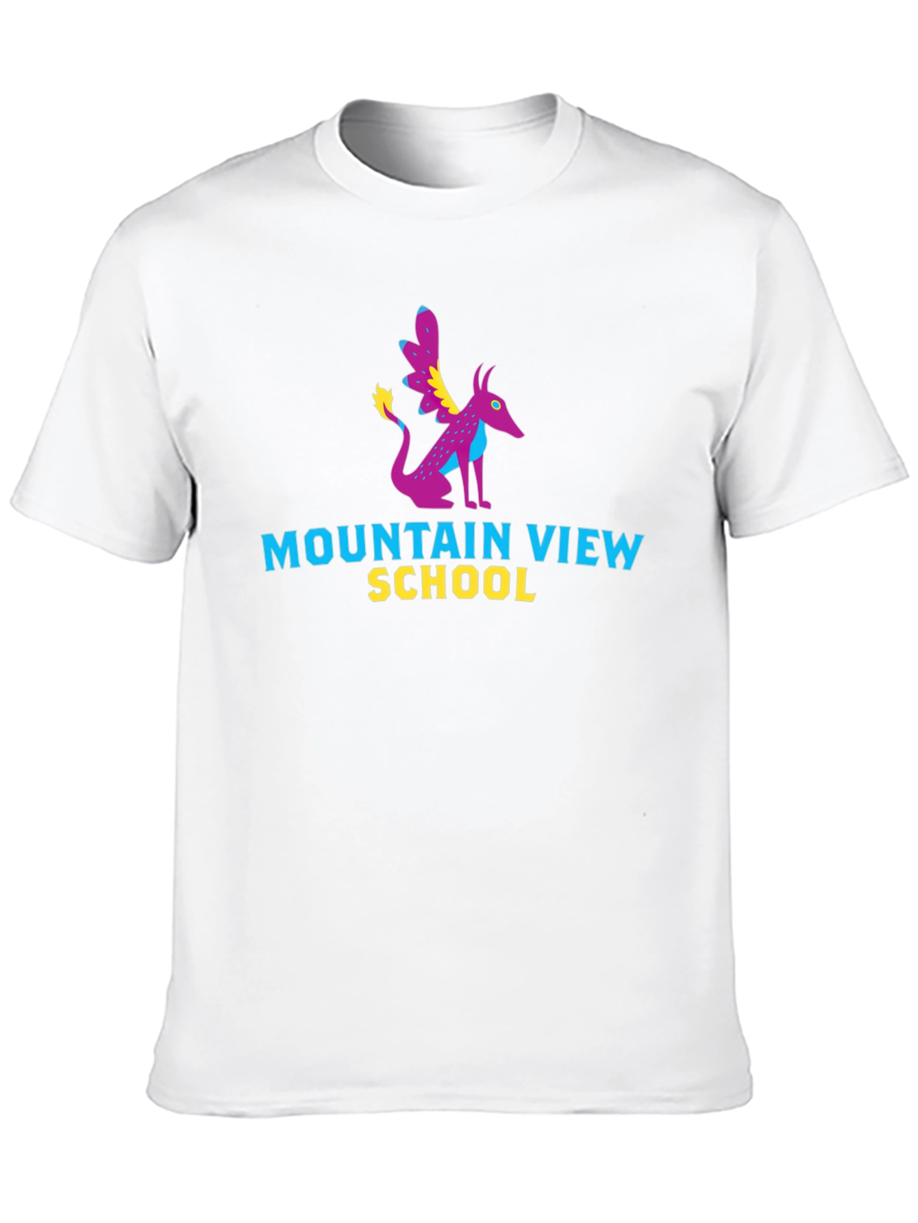 Mountain View School Black T-Shirt