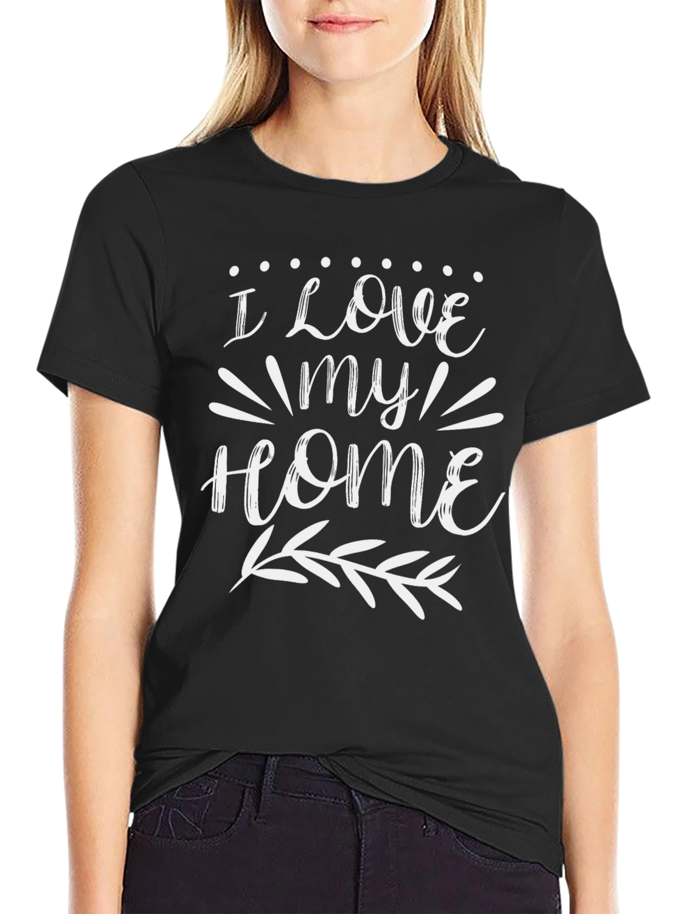 I Love My Home Graphic T-Shirt