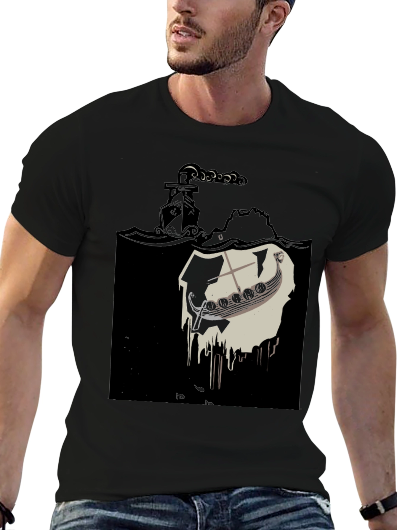 Nautical Viking Ship T-Shirt