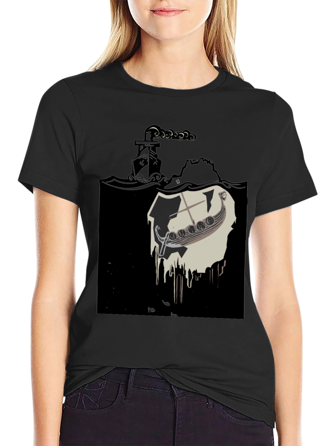 Nautical Viking Ship T-Shirt
